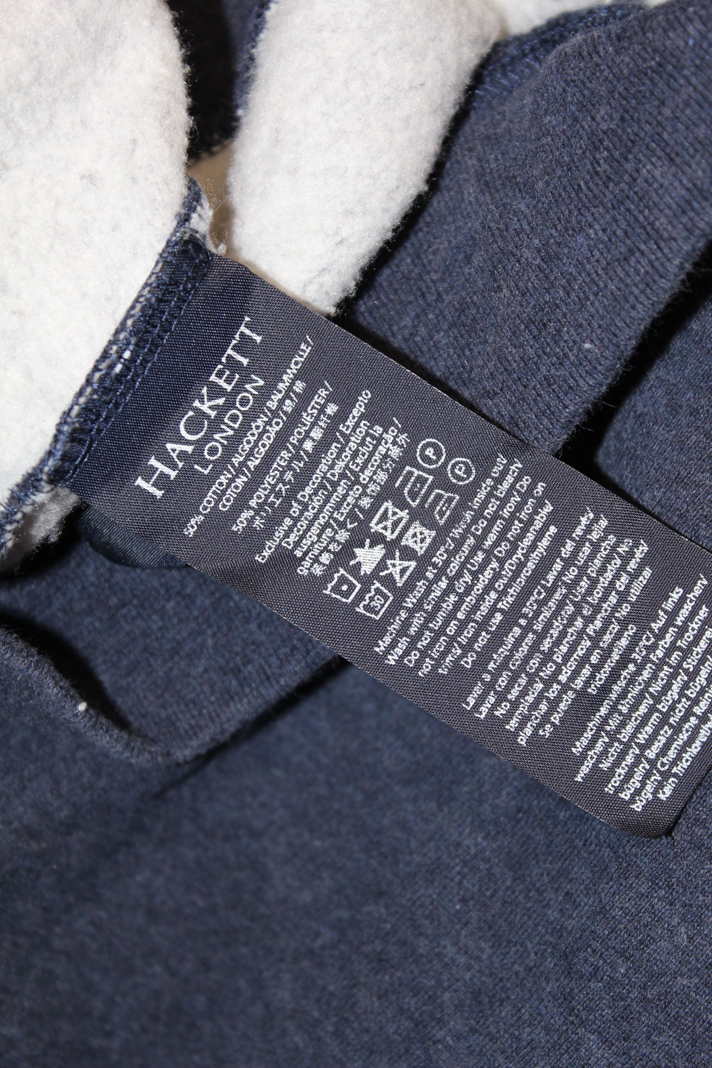 Hackett Men's Hackett Big Logo Blue Sweatshirt Size M Size US M / EU 48-50 / 2 - 9 Thumbnail