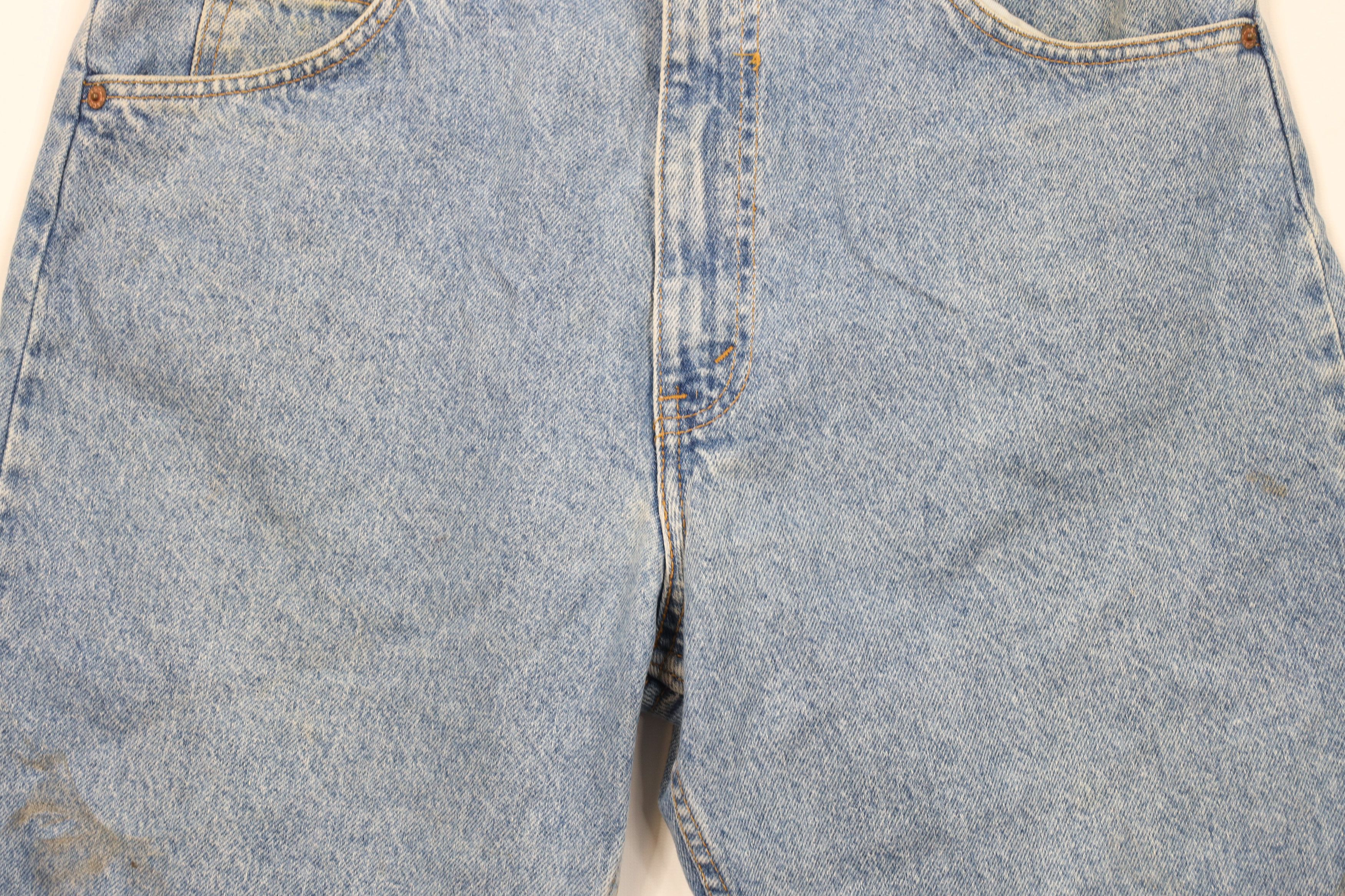 Levi's Vintage 90s Levis 550 Orange Tab Relaxed Denim Shorts USA Size US 34 / EU 50 - 3 Thumbnail