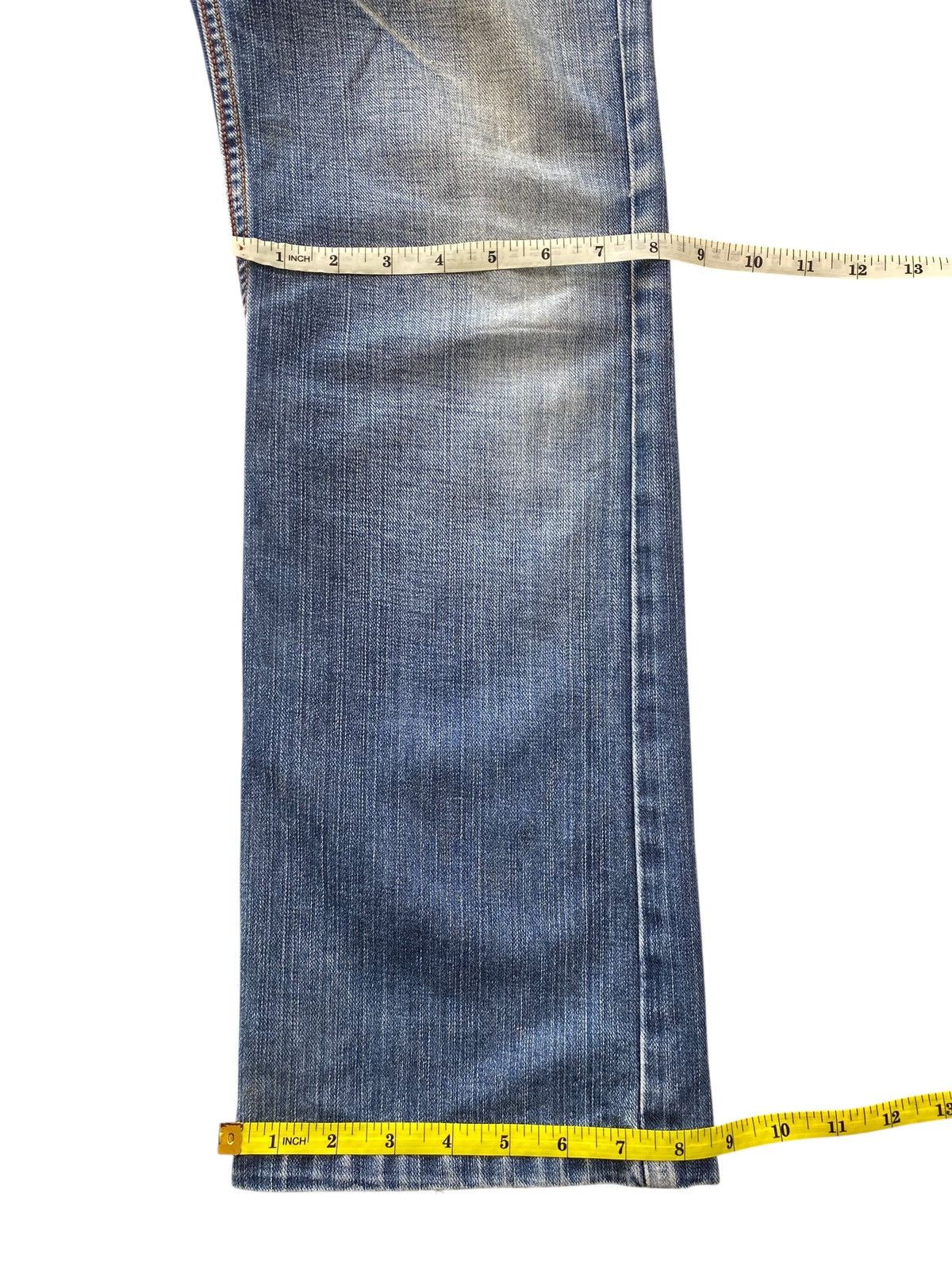 Quiksilver Quick Silver Brand Faded Wash Style Distrees Jeans Size US 32 / EU 48 - 11 Thumbnail