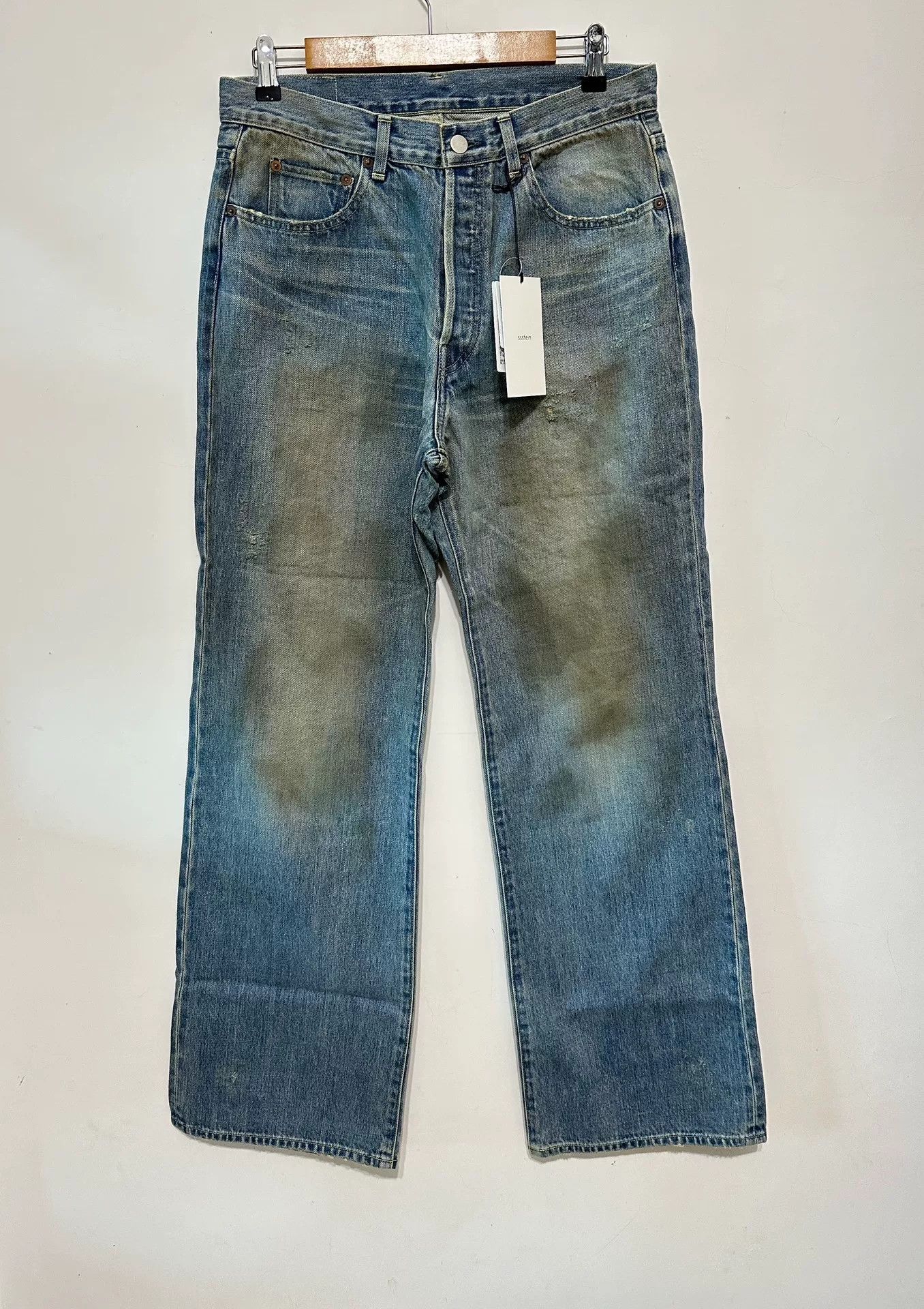 Stein ssstein 25AW ST.1235 Flare Vintage Denim Pants Size US 41 - 1 Thumbnail