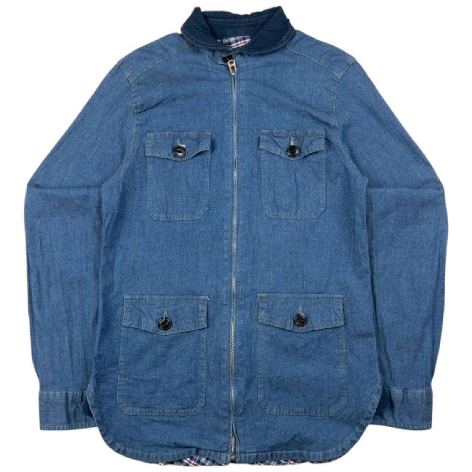 Comme des Garcons Vintage Junya Watanabe X Comme Des Garçons Denim Jacket S Size US XS / EU 42 / 0 - 1 Thumbnail