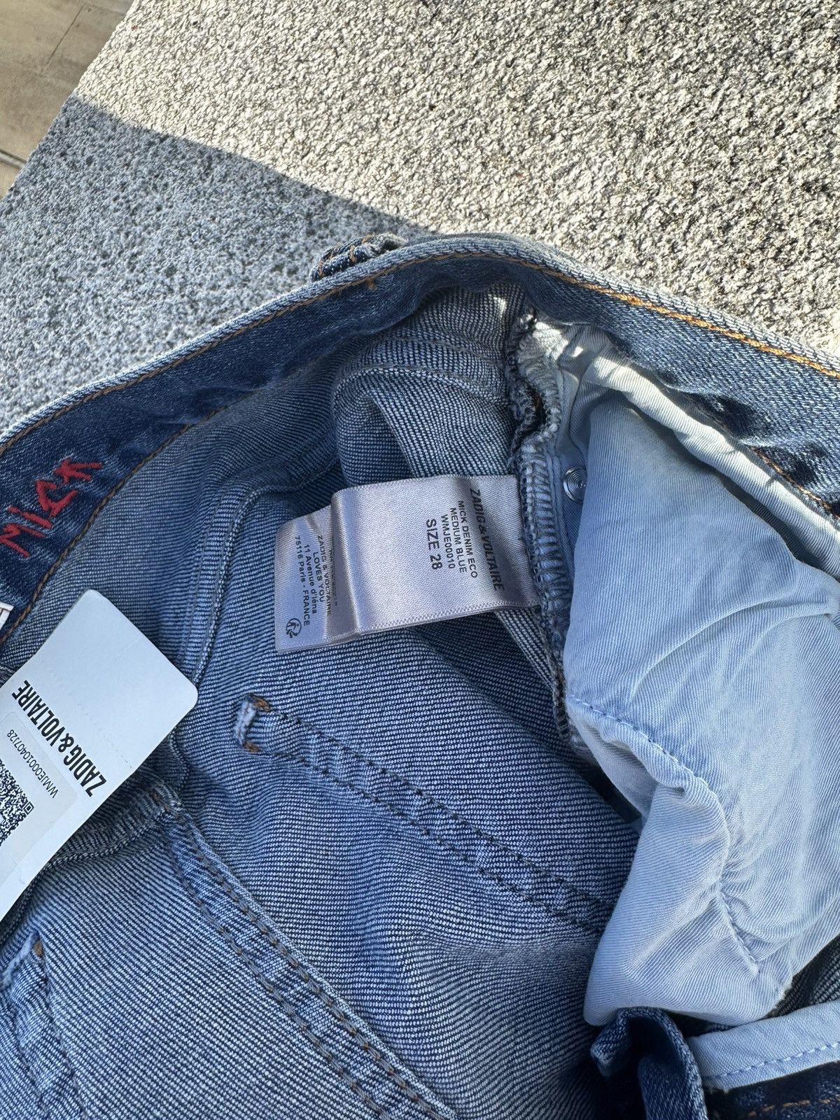 Zadig & Voltaire Jean Mick Size US 28 / EU 44 - 6 Thumbnail