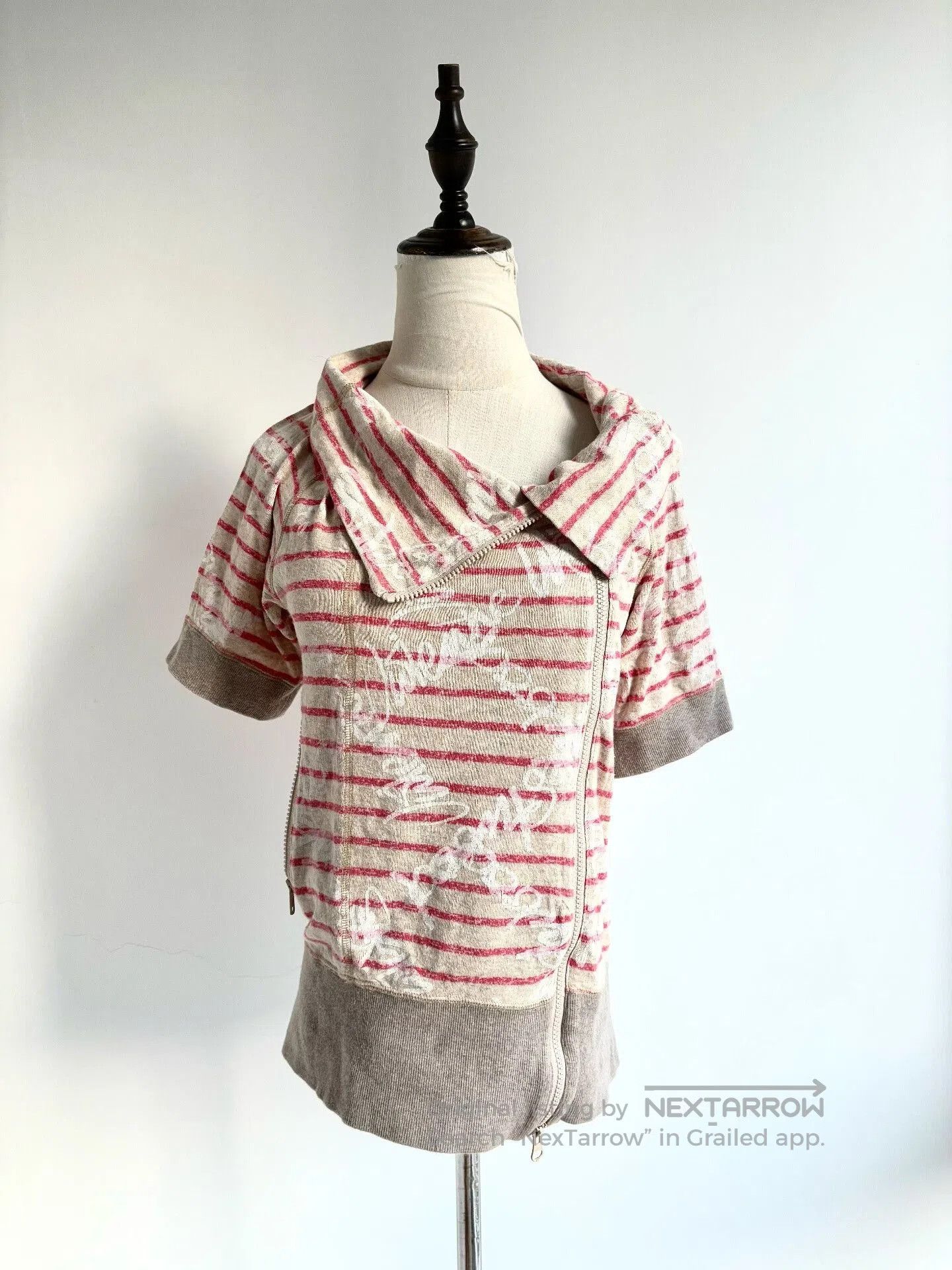 Vivienne Westwood Vivienne Westwood Striped Short Sleeve Sweatshirt. Size M / US 6-8 / IT 42-44 - 2 Thumbnail