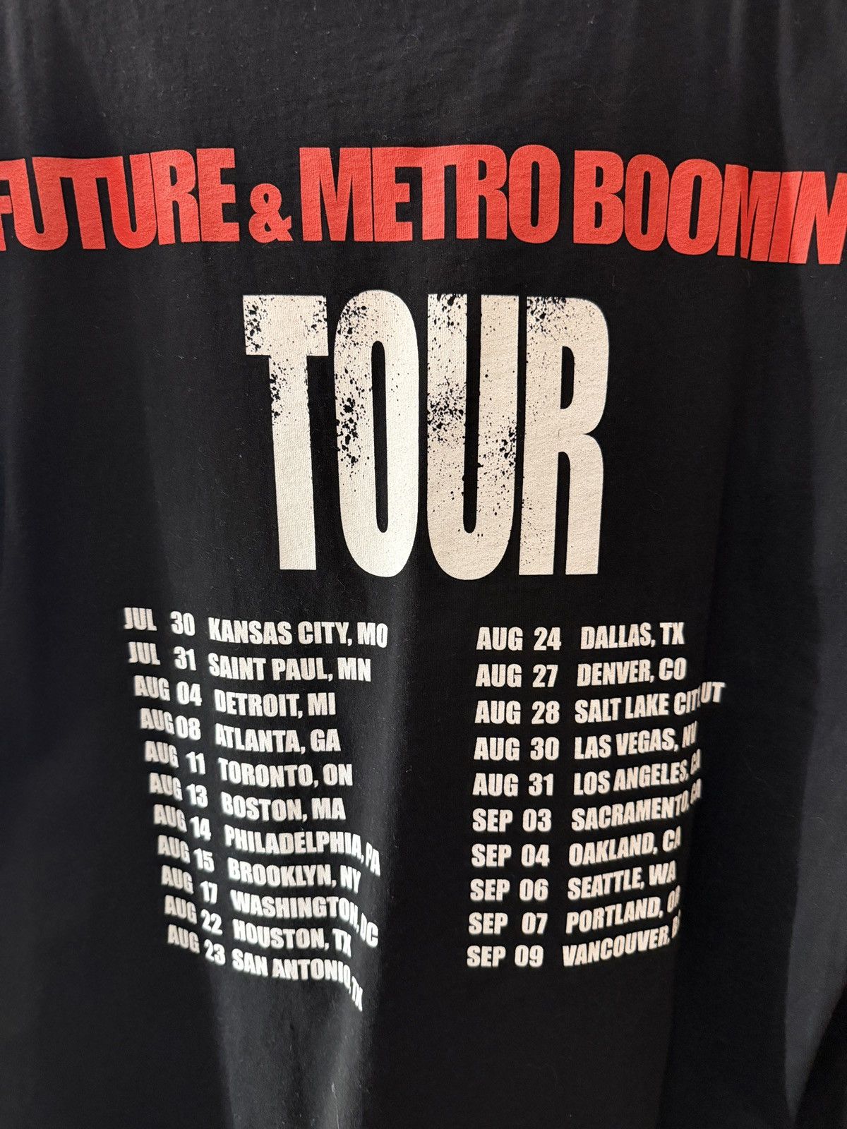 Future Future x Metro Boomin We Don’t Trust You Tour Merch Size XL Size US XL / EU 56 / 4 - 4 Thumbnail