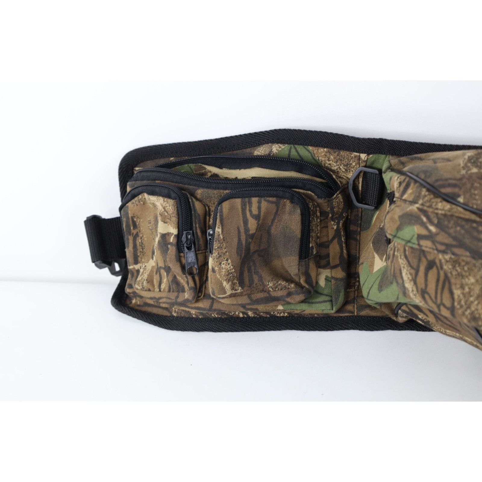 Vintage Vintage 90s Streetwear Faded Mossy Oak Camouflage Fanny Pack Size ONE SIZE - 4 Thumbnail