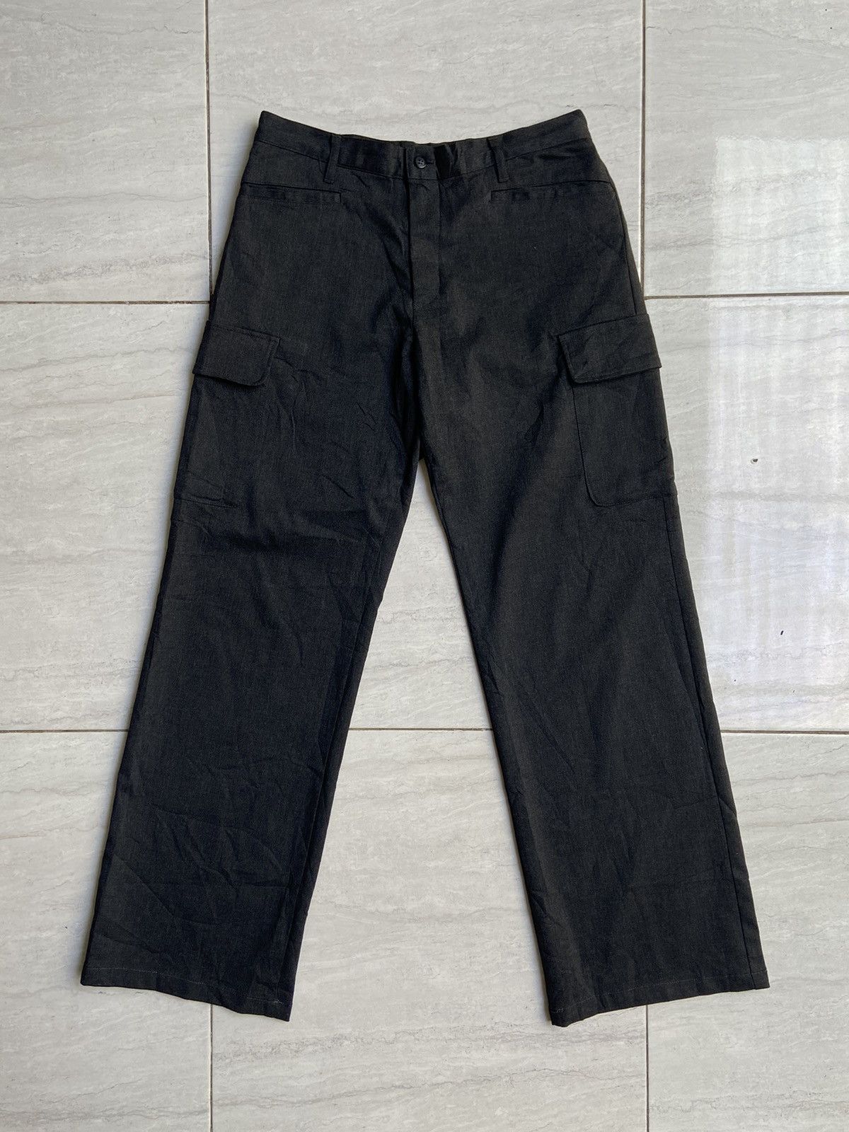 image of Ppfm Dark Grey Long Pants, Men's (Size 30)