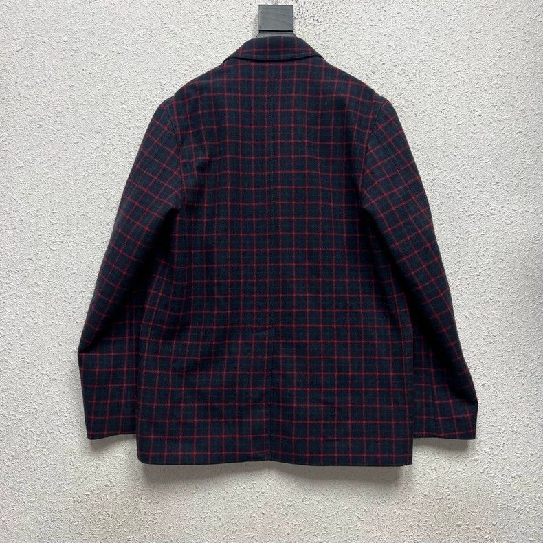 Other Gucci Embroidered Check Wool Flannel Jacket-2508 Size US XL / EU 56 / 4 - 2 Thumbnail