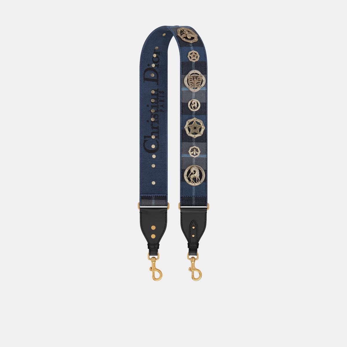 Dior o1bcso1str0226 Size:OS/Shoulder Strap in Blue/Black Size ONE SIZE - 1 Thumbnail