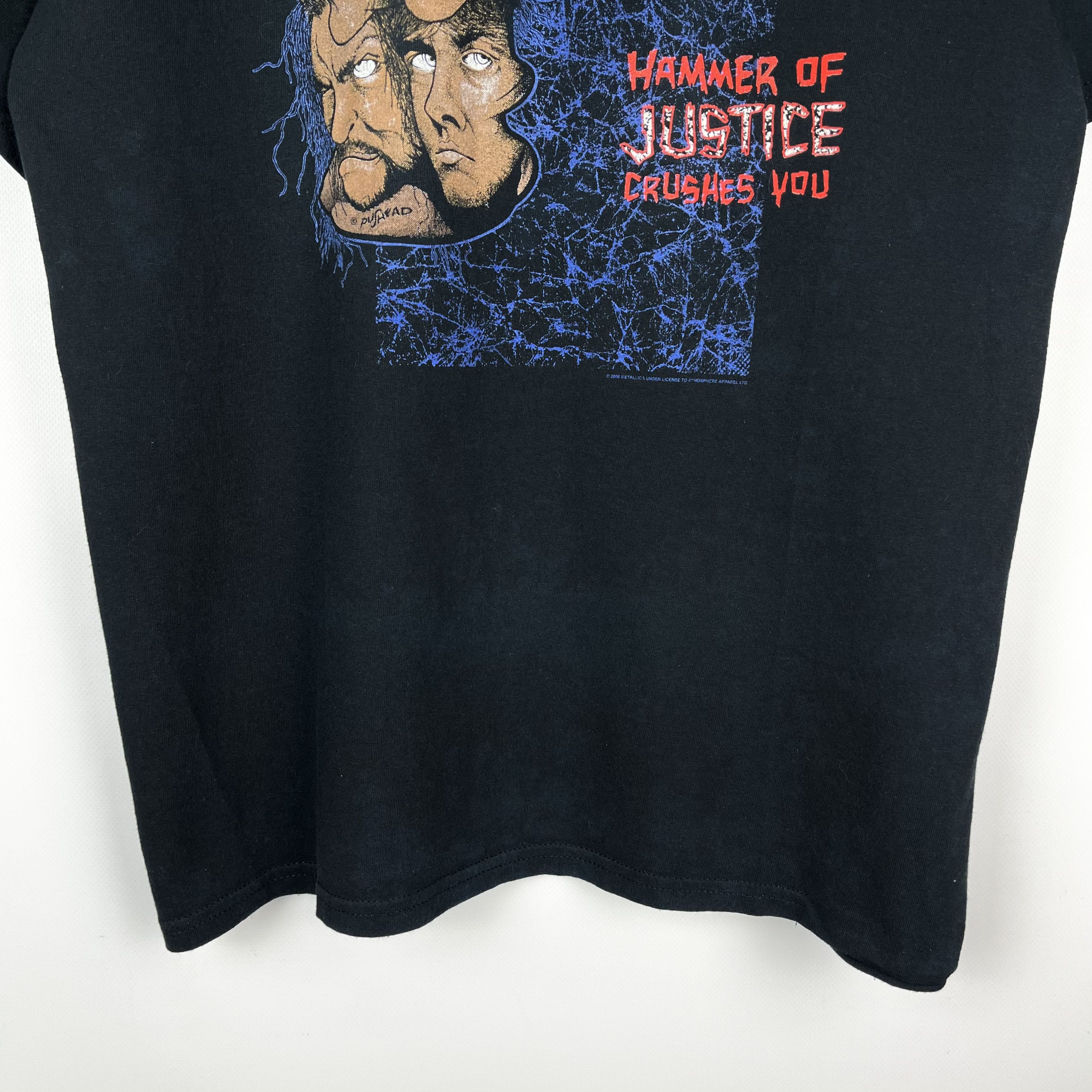 Band Tees Vintage Metallica And Justice For All Rock Band T Shirt 1994 Size US M / EU 48-50 / 2 - 17 Thumbnail