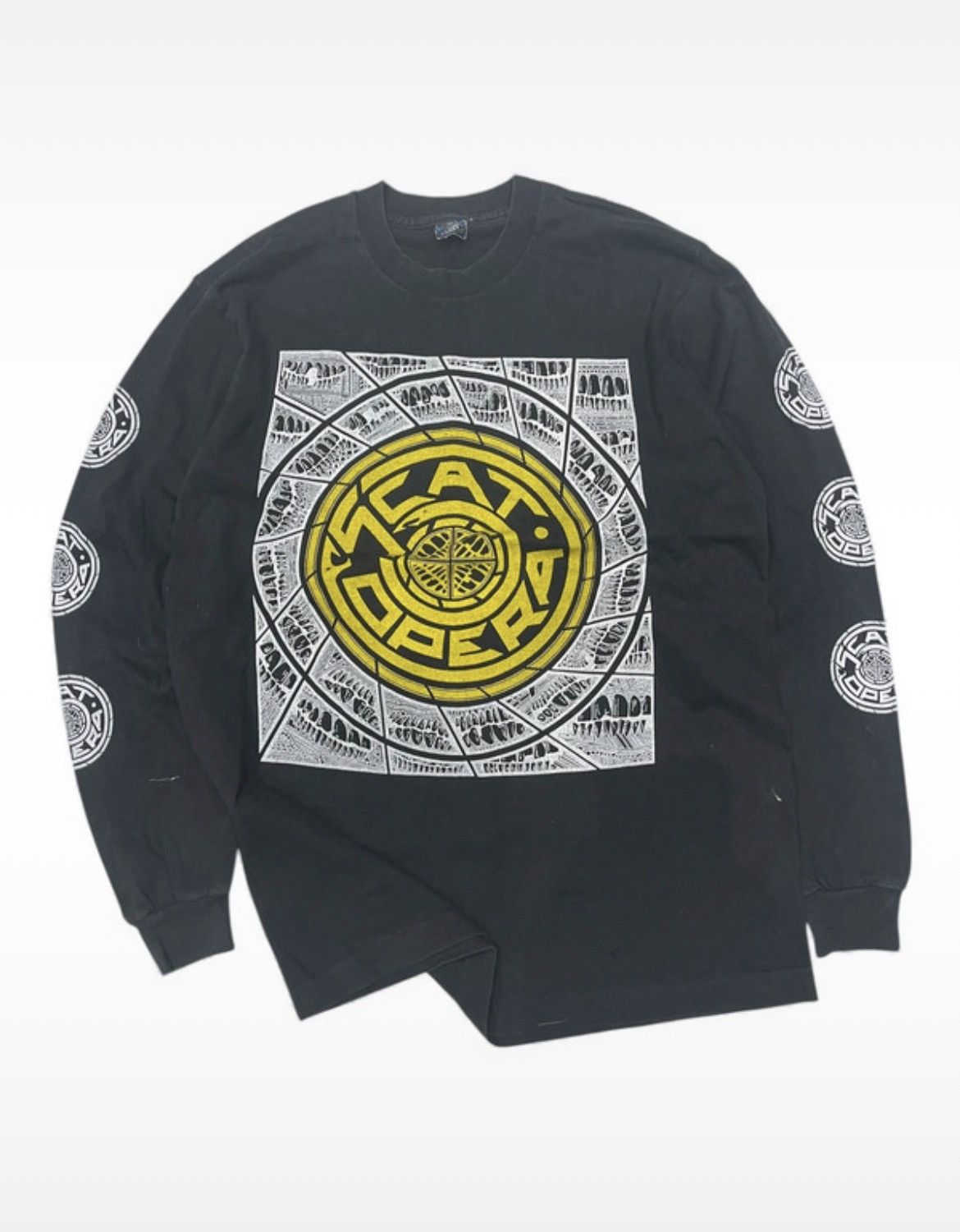 Other Vintage 90s Scat Opera Long Sleeve XL UK Funk Metal Rare Size US XL / EU 56 / 4 - 1 Thumbnail
