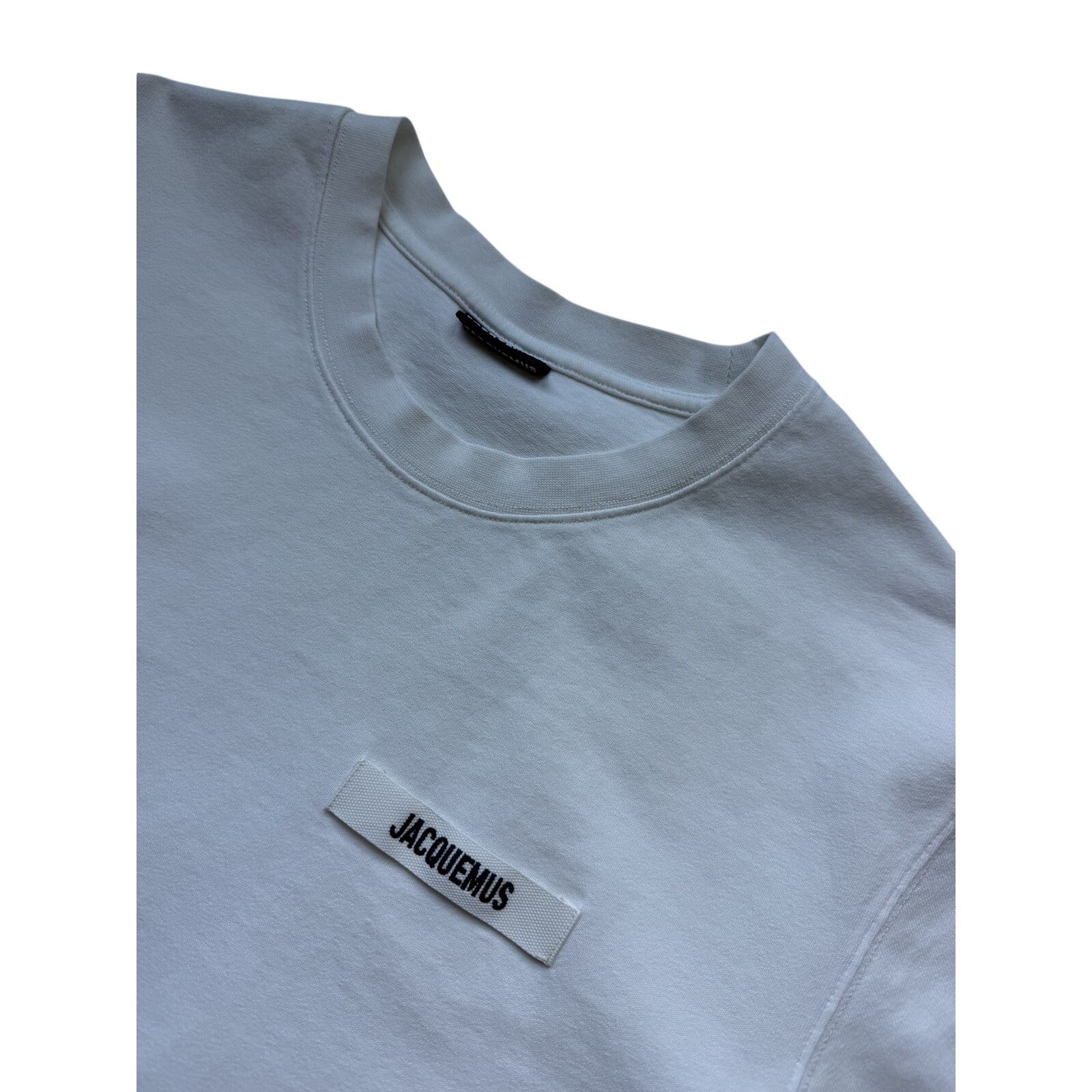 Jacquemus Jacquemus Grosgrain Logo Crewneck T-Shirt Size US XL / EU 56 / 4 - 2 Thumbnail