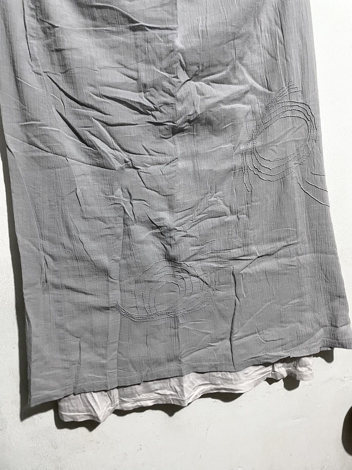 Issey Miyake Archive Hai Sporting Gear by Issey Miyake Spiral Maxi Skirt Size 26" / US 2 / IT 38 - 6 Thumbnail