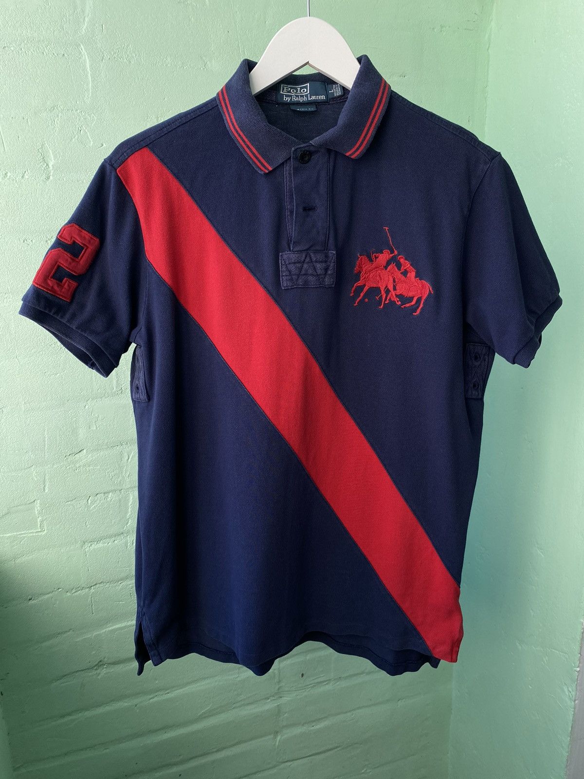 Polo Ralph Lauren Big pony Y2K swag 短丈 Polo Ralph Lauren × Streetwear × Vintage Polo Ralph Lauren Rome