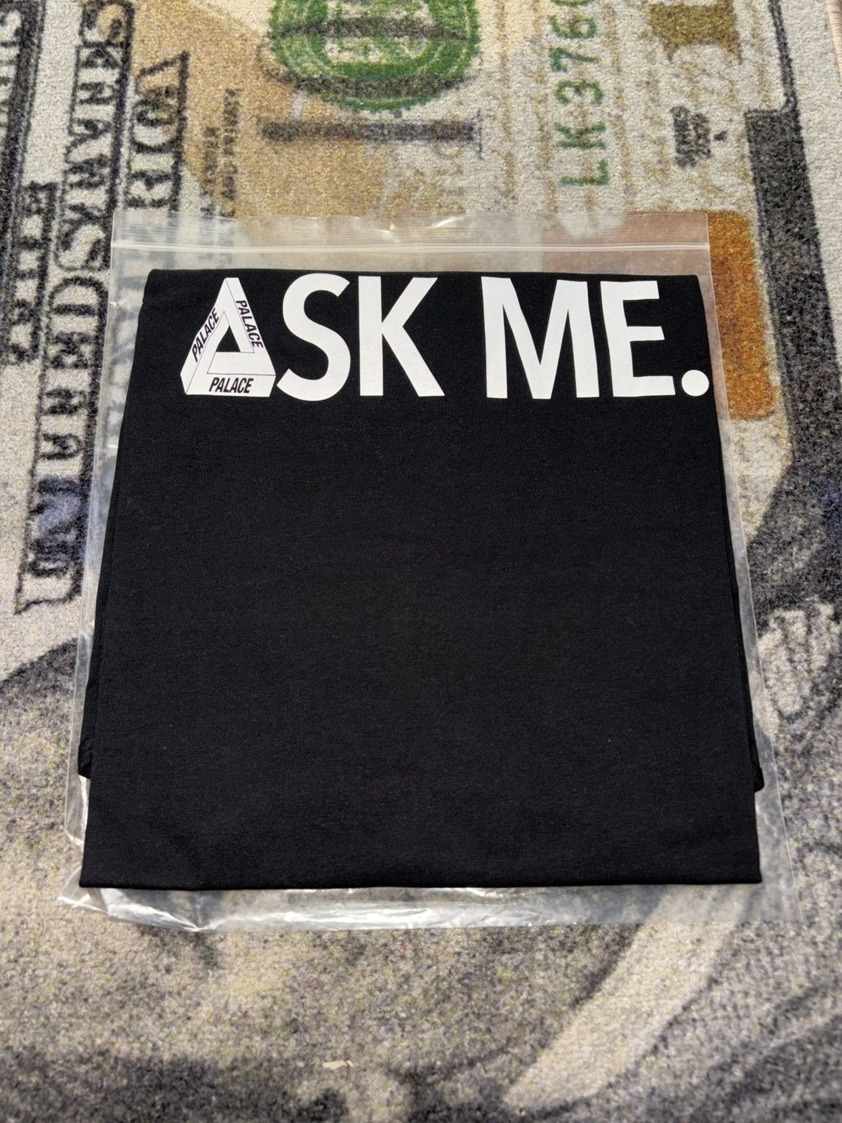 Palace Palace Don’t Ask T-Shirt Black Size US XXL / EU 58 / 5 - 1 Thumbnail