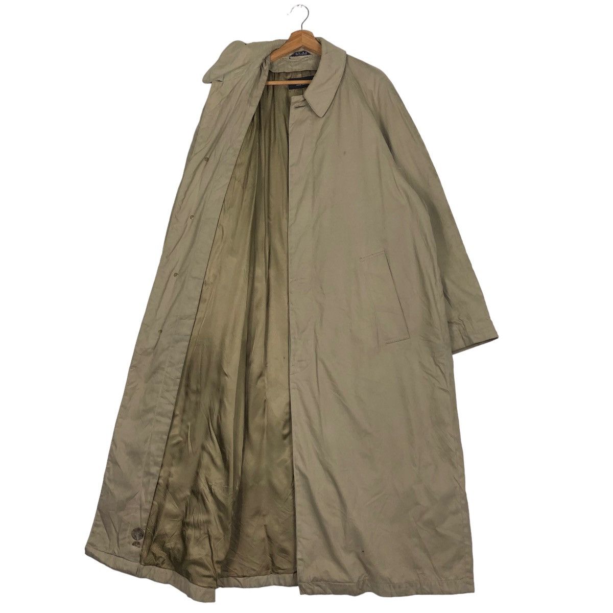 Hugo Boss 🔥Rich Brown - Fly Coats Long Jacket Hugo Boss Double Layer Size US M / EU 48-50 / 2 - 9 Thumbnail
