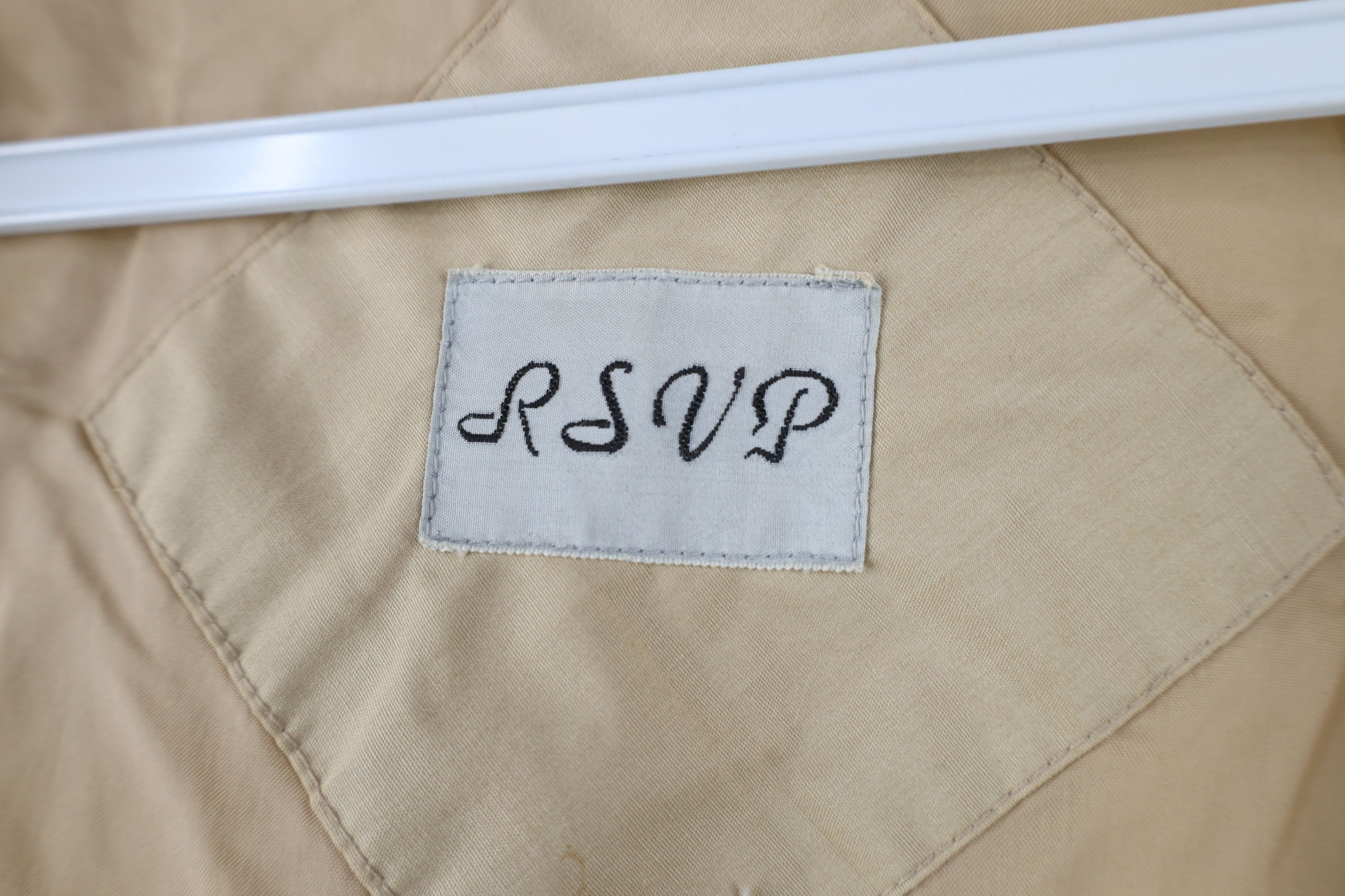 Vintage Vintage 70s 80s Streetwear Cafe Racer Bomber Jacket Beige Size US L / EU 52-54 / 3 - 11 Thumbnail