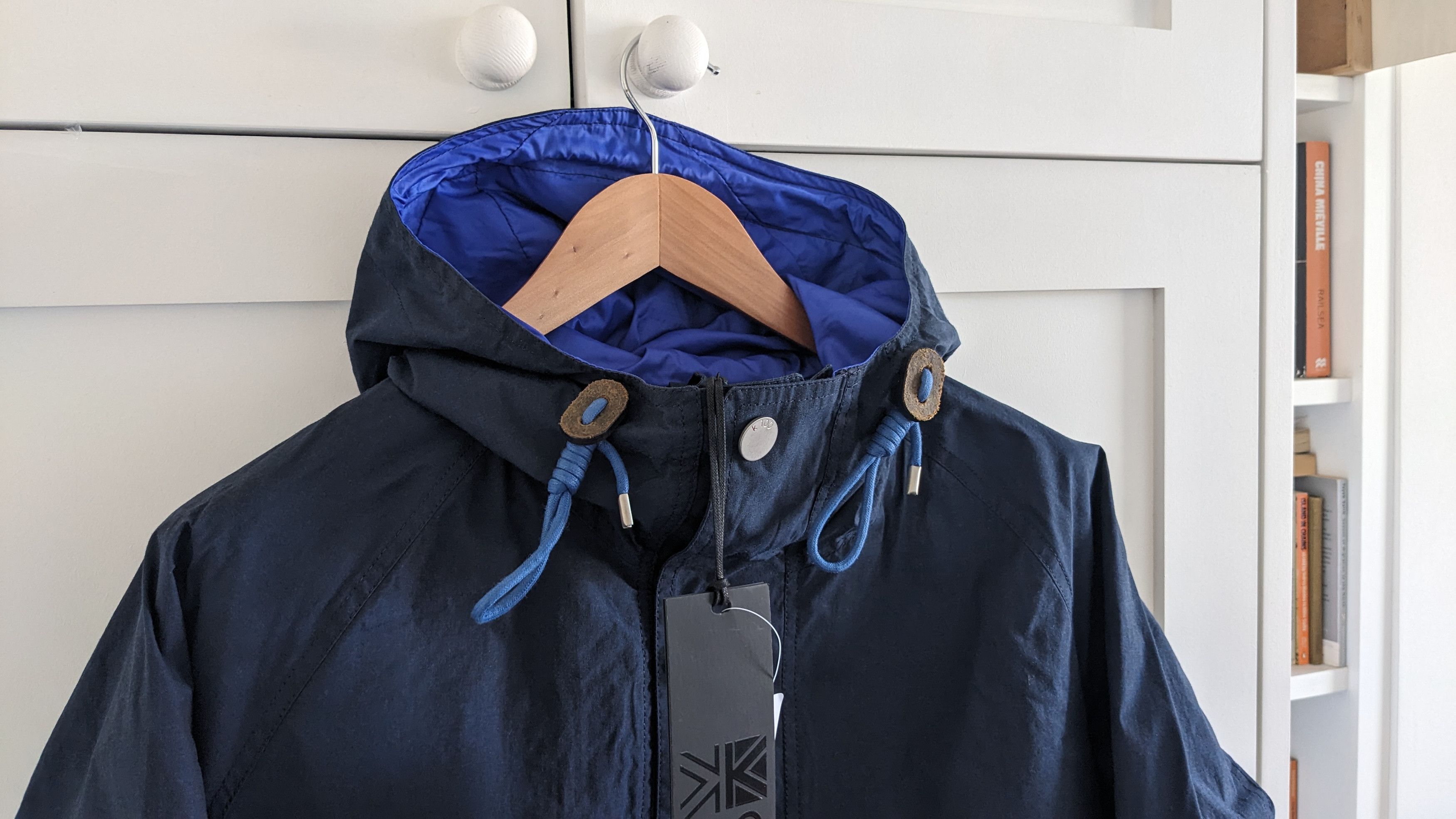 Nigel Cabourn Nigel Cabourn Navy Fishtail Parka Size US L / EU 52-54 / 3 - 4 Thumbnail