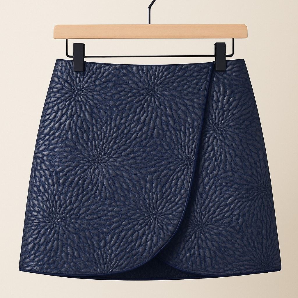 Loft LOFT Shimmer Splash Wrap Mini Skirt Black Womens 6 Size 28" / US 6 / IT 42 - 1 Thumbnail