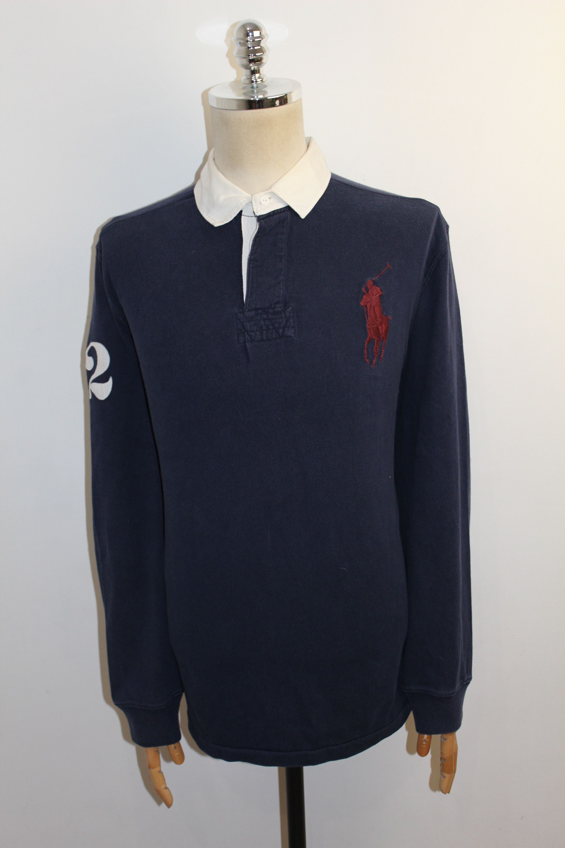 Polo Ralph Lauren × Vintage Men's RALPH LAUREN Vintage Rugby Polo Shirt ...