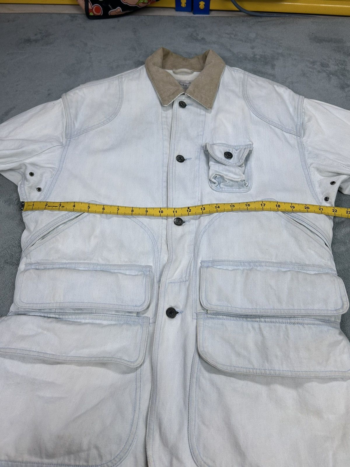 Polo Ralph Lauren Vintage 80’s Polo Ralph Lauren Denim Hunting Jacket Size US M / EU 48-50 / 2 - 16 Thumbnail