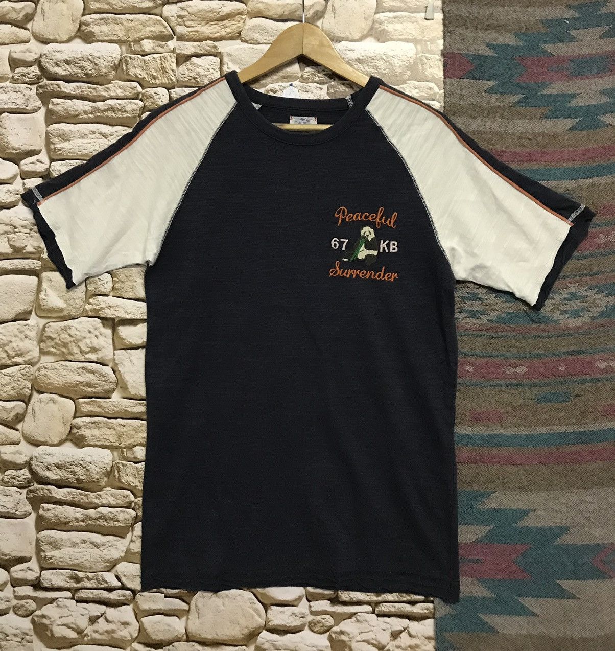 Japanese Brand Japanese Brand Peaceful Surrender Embroidery Design Size US M / EU 48-50 / 2 - 2 Thumbnail
