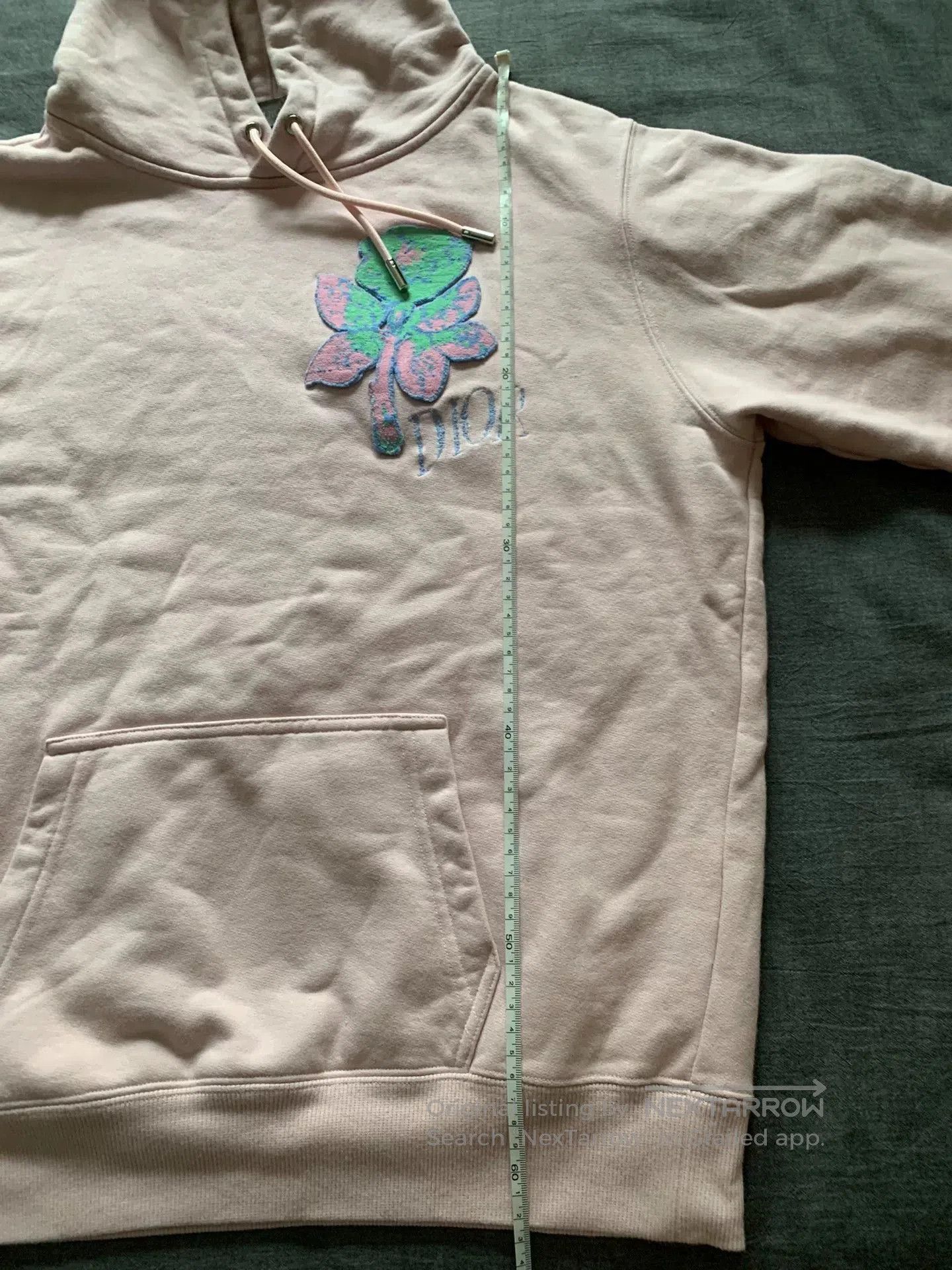 Dior Dior Rose Embroidery Pink Hoodie. Size XS / US 0-2 / IT 36-38 - 7 Thumbnail