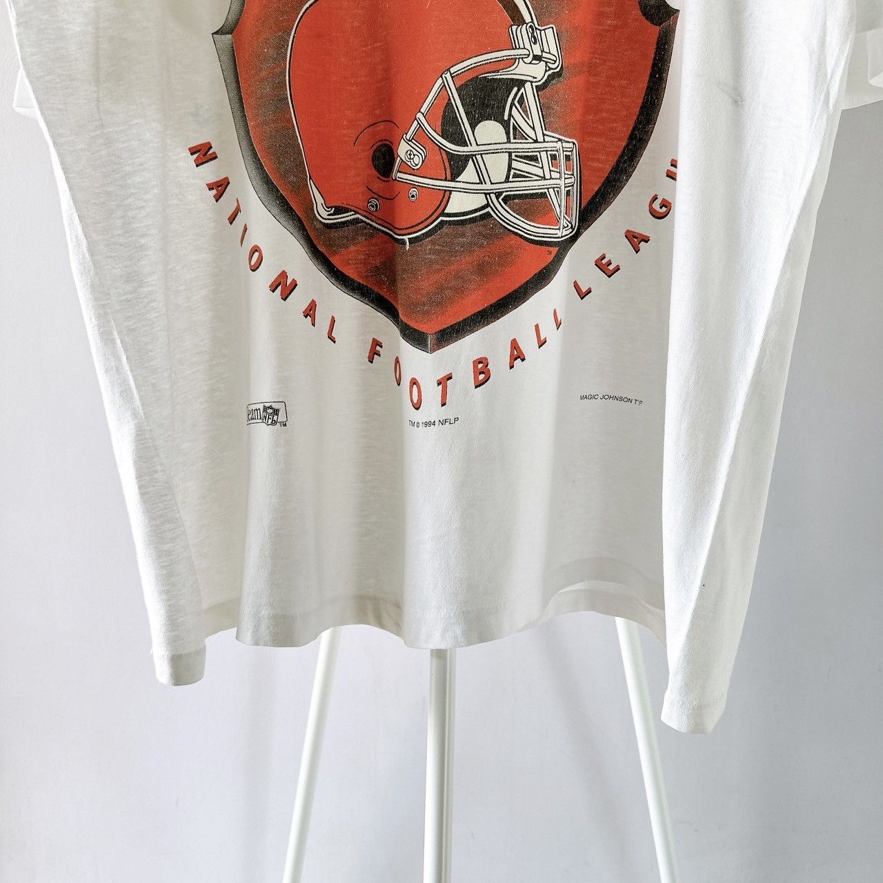Vintage 90s Cleveland Brown NFL t-shirt/ XL Size US XL / EU 56 / 4 - 4 Thumbnail