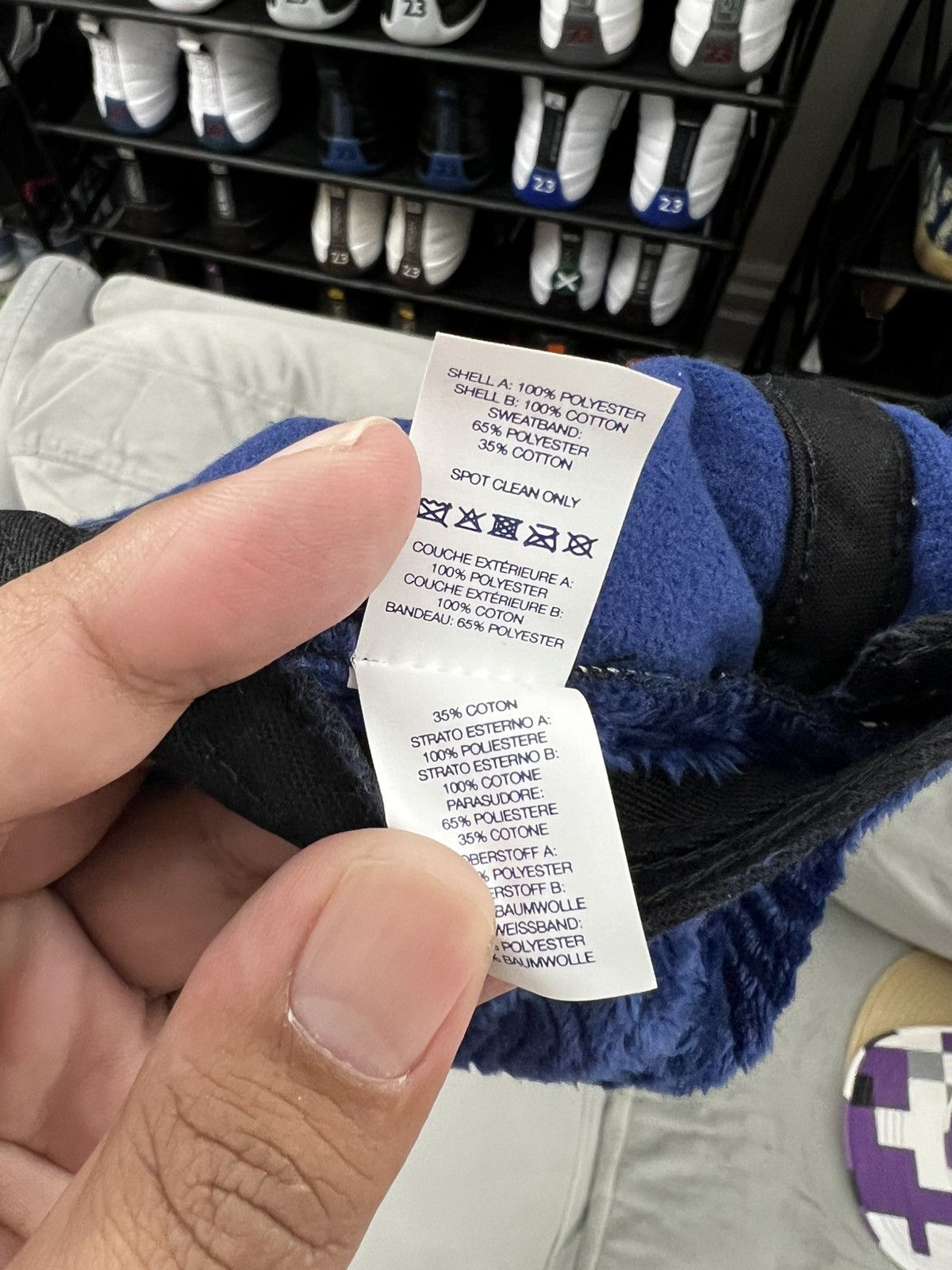 Supreme Supreme Navy Blue Cap Size ONE SIZE - 7 Thumbnail