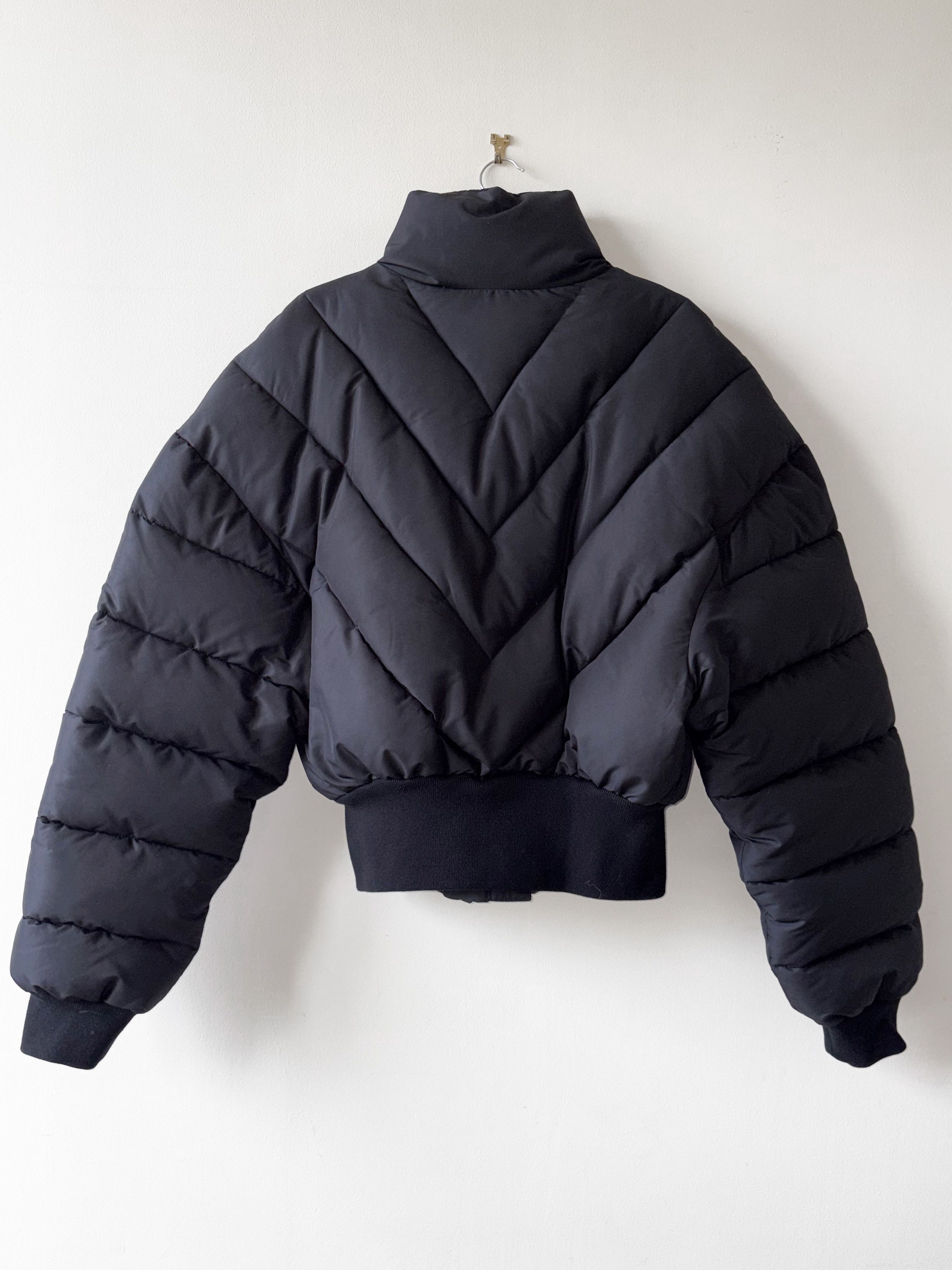 Mugler Mugler cropped bomber Size US M / EU 48-50 / 2 - 2 Thumbnail