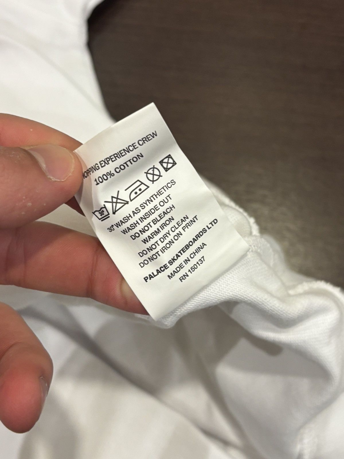 Palace Palace Shopping Experience Crew White Size US XL / EU 56 / 4 - 5 Thumbnail