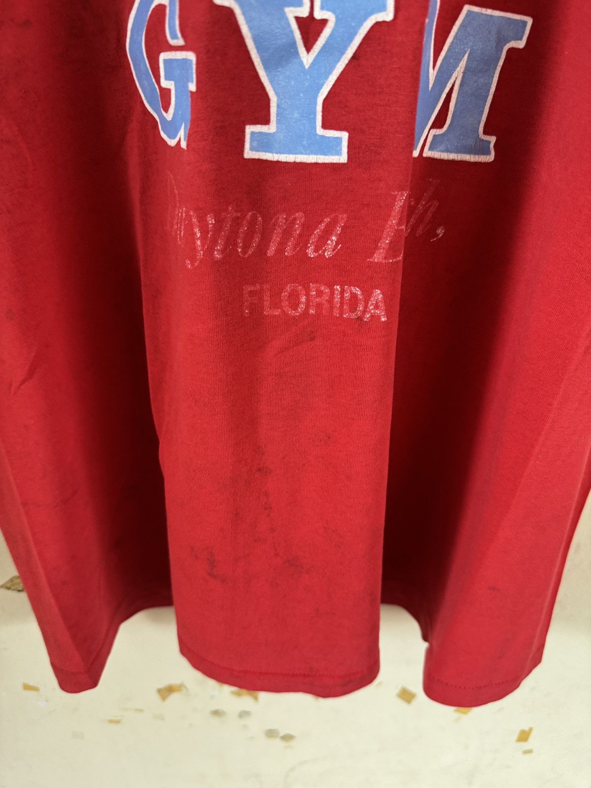 Other *RARE* VINTAGE 90s WORLD GYM FITNESS TEE Size US XL / EU 56 / 4 - 2 Thumbnail