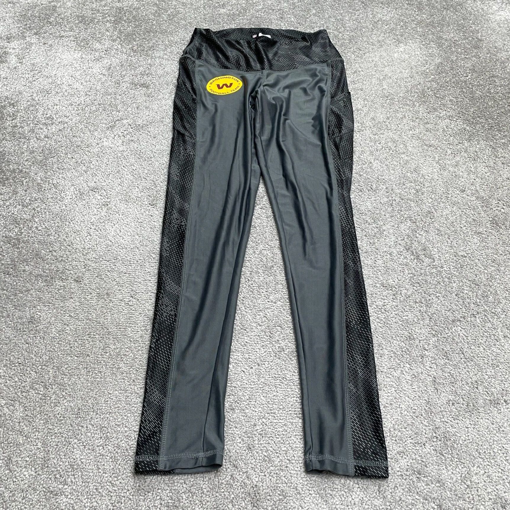NFL NFL Team Apparel Compression Leggings Womens Medium Gray Washington Footballl Size 32" / US 10 / IT 46 - 2 Thumbnail