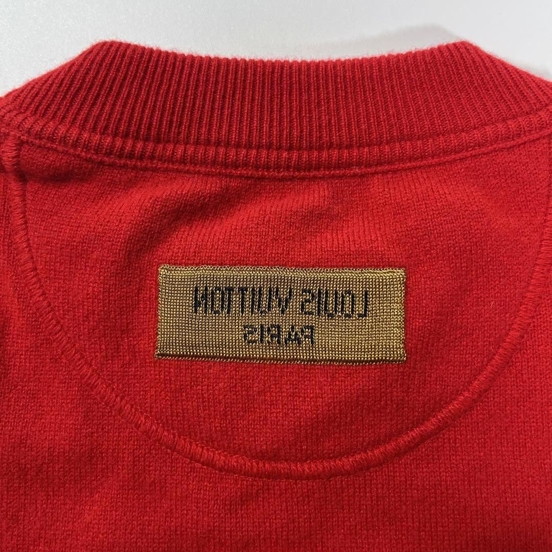 Louis Vuitton Louis Vuitton Inside Out Cashmere Knit Sweater Silk Red Size US XS / EU 42 / 0 - 8 Thumbnail