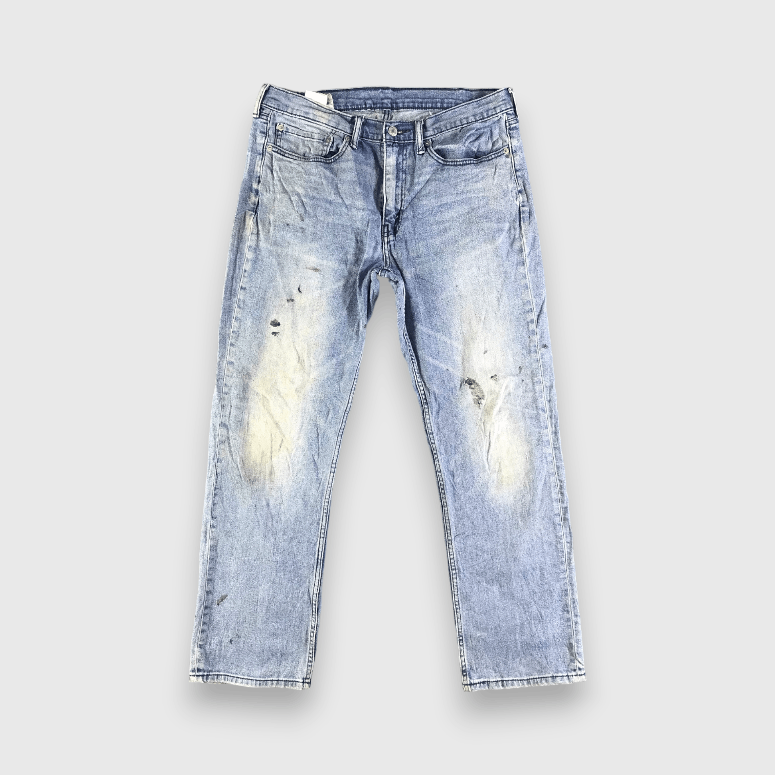 Levi's Vintage Blue Wash Levis 514 Jeans-J3354 Size US 34 / EU 50 - 1 Thumbnail
