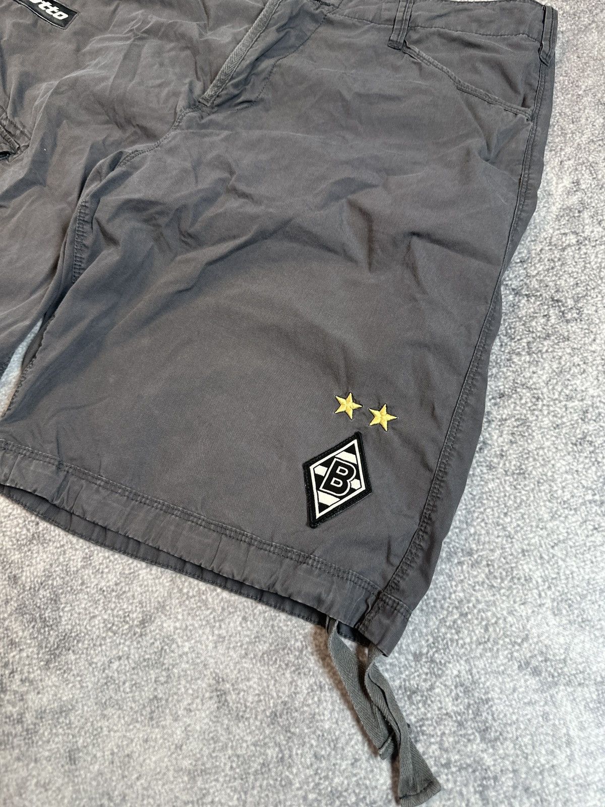 Lotto Sport × Vintage Vintage Lotto Borussia Soccer Shorts Streetwear Rare L Size US 34 / EU 50 - 2 Thumbnail