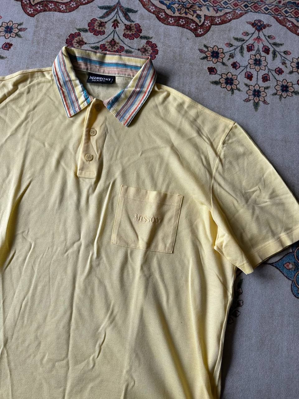 Missoni × Vintage Vintage Missoni Mare polo shirt Size US L / EU 52-54 / 3 - 5 Thumbnail