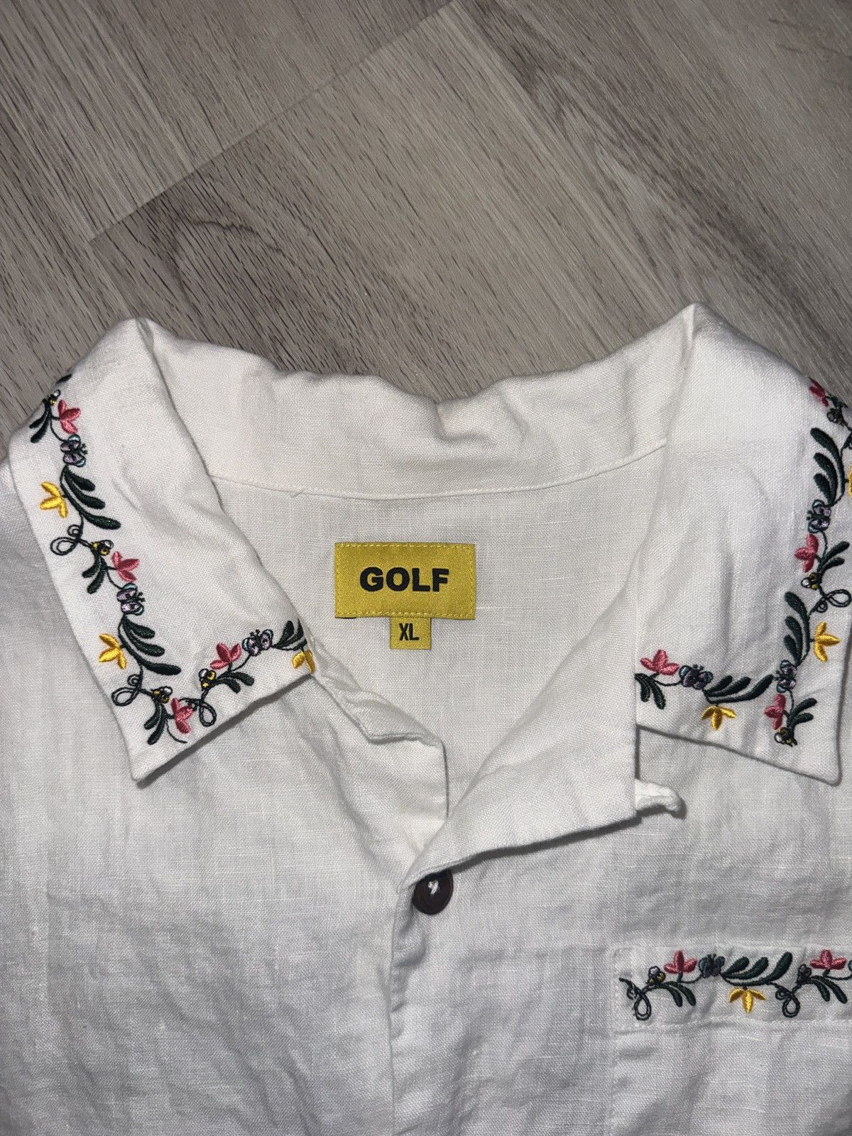 Golf Wang Golf Wang Garden Linen Shirt XL Size US XL / EU 56 / 4 - 3 Thumbnail