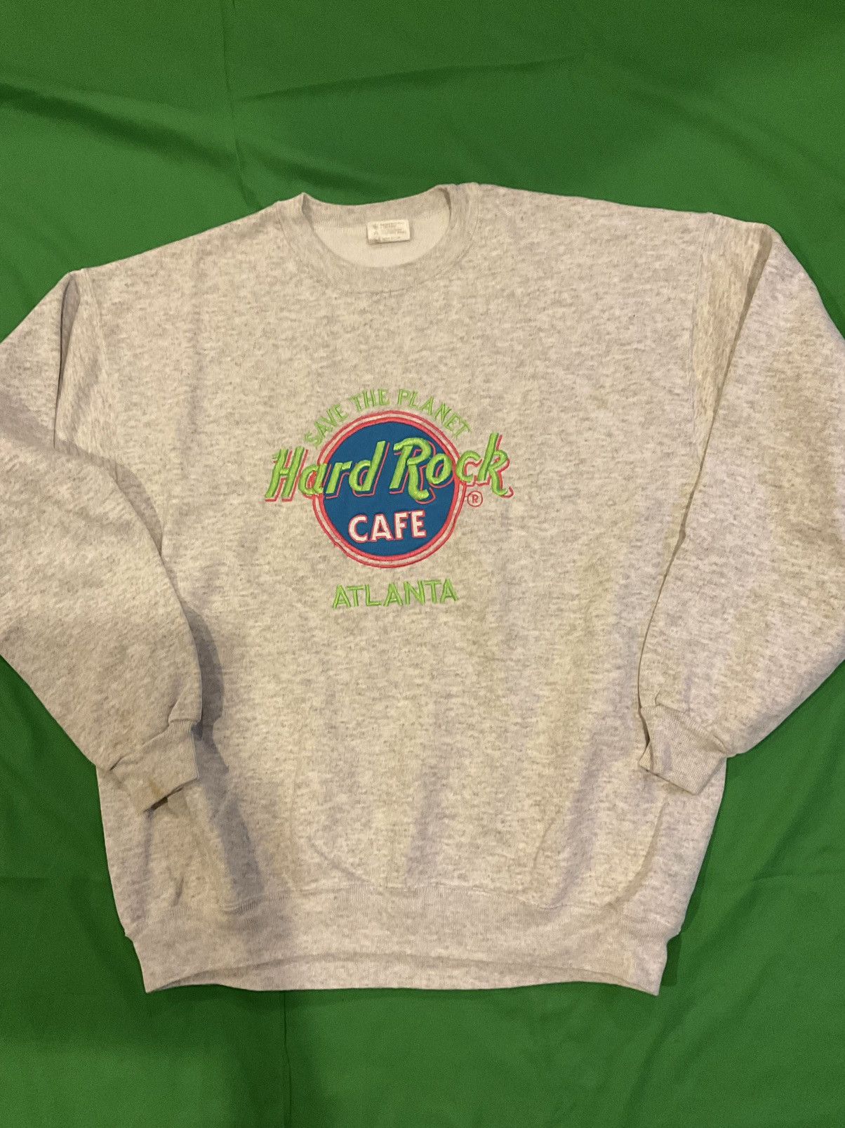 Hard Rock Cafe × Vintage Vintage Hard Rock Cafe Atlanta crewneck Size US XL / EU 56 / 4 - 1 Thumbnail