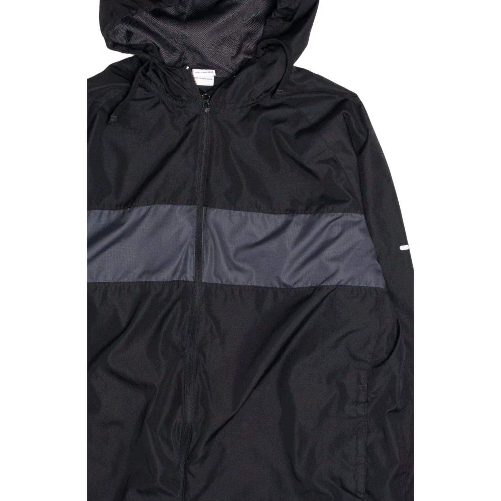 Starter VINTAGE Starter Black & Grey Chest Striped Windbreaker Jacket X-Large Chest Width 26” Regular Size X-Large Mens Women? Size US XL / EU 56 / 4 - 2 Thumbnail