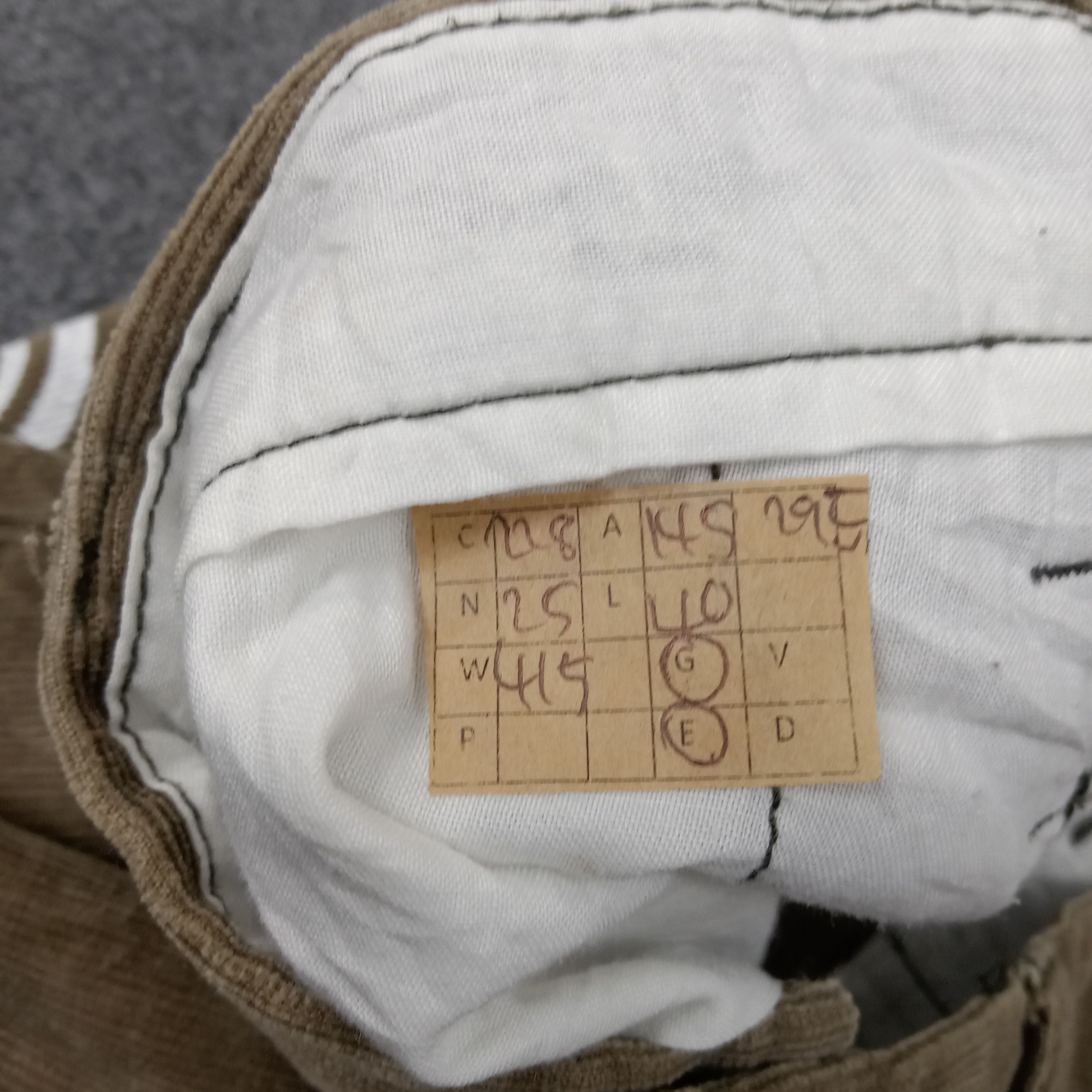 Stussy Stussy American Streetwear Corduroy Pants C228N25 Size US 29 - 15 Thumbnail