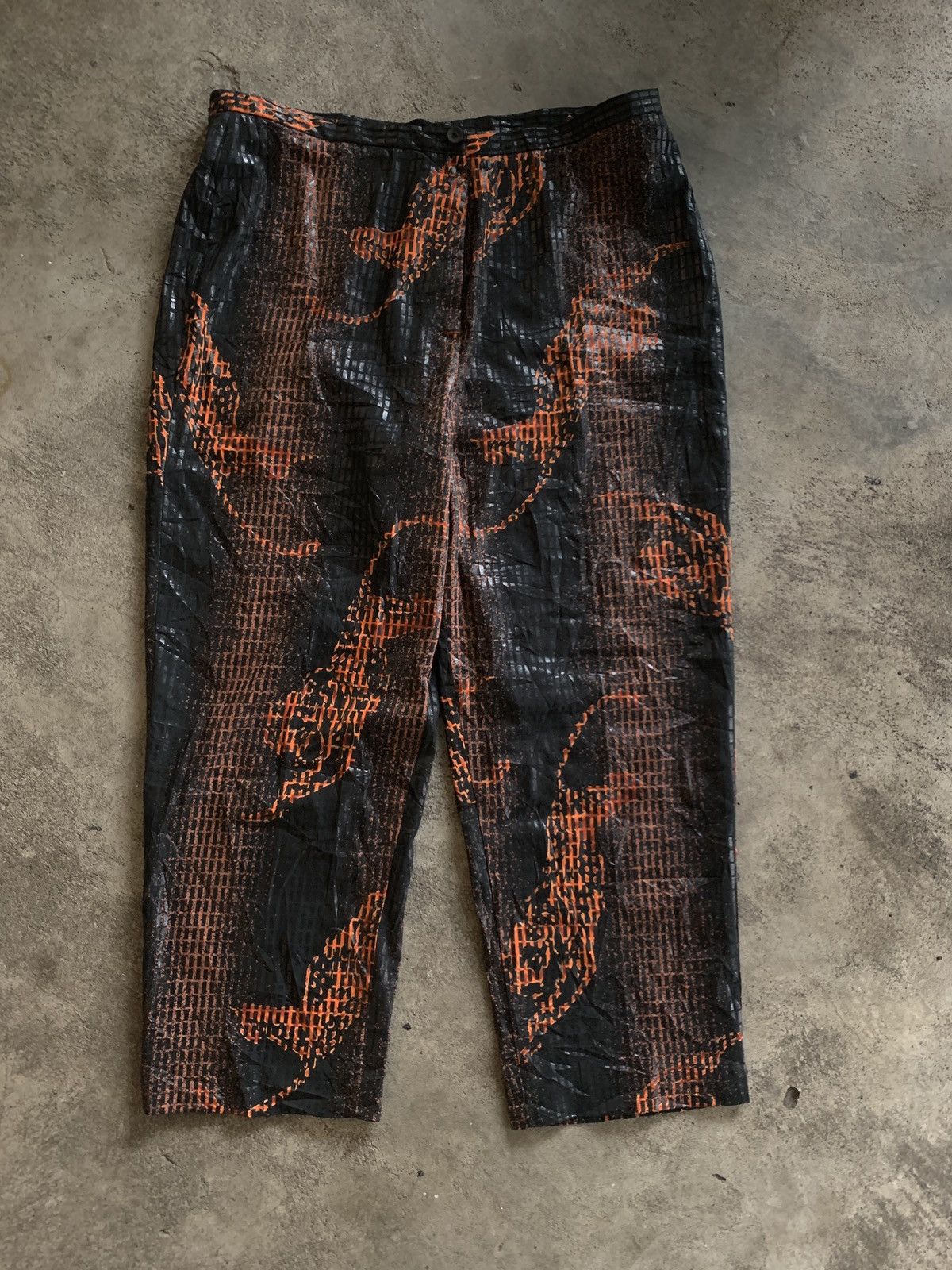 If Six Was Nine × Japanese Brand × Le Grande Bleu (L.G.B.) Japanese brand phoebe rubber pants if six style Size US 40 / EU 56 - 1 Thumbnail