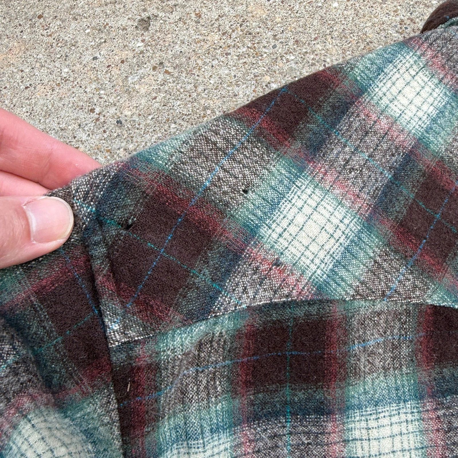 Pendleton Vintage High Grade Western Wear Pearl Snap Wool Long Sleeve Size US XL / EU 56 / 4 - 9 Thumbnail