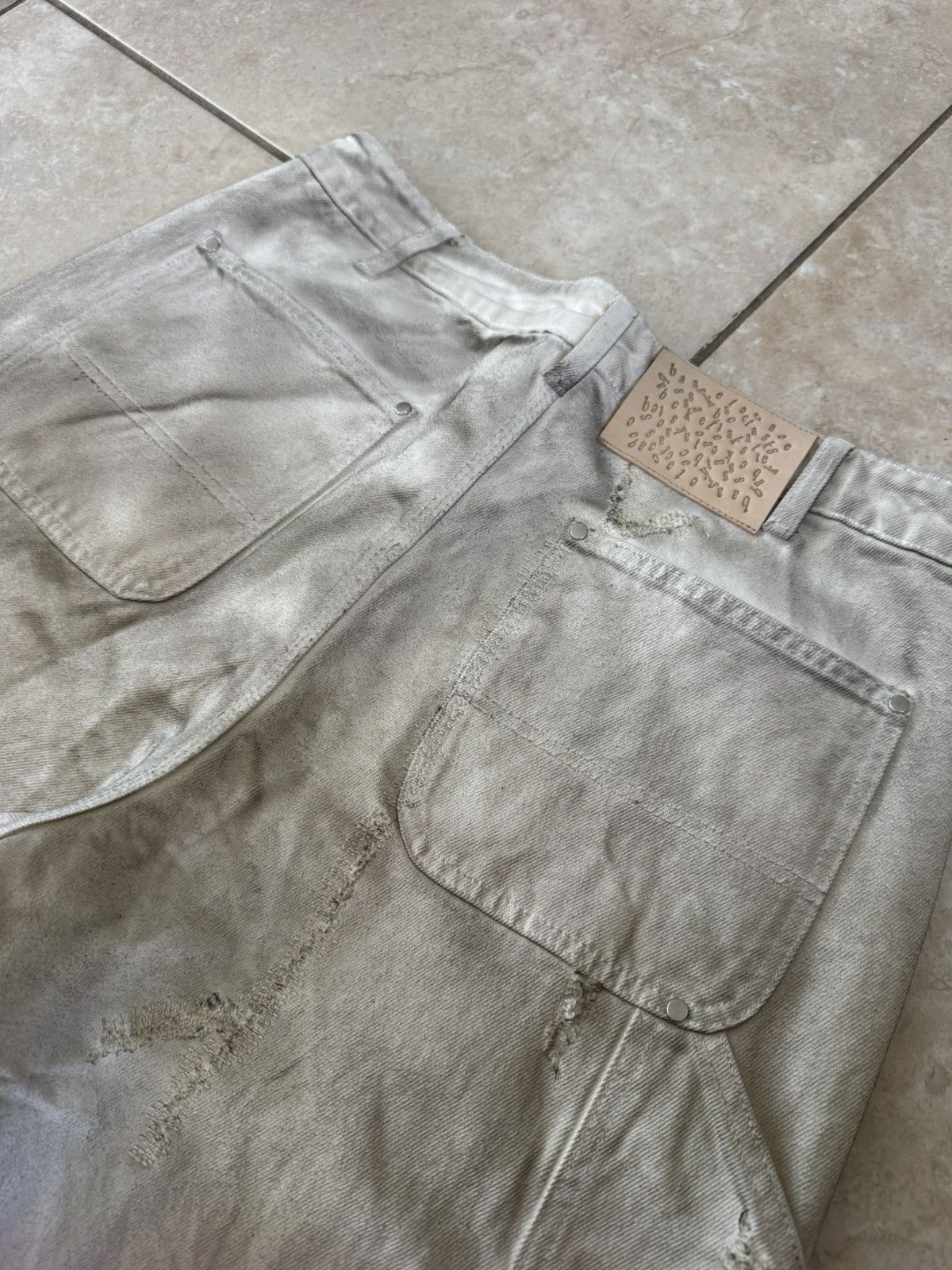 Basketcase Gallery HENCH Doubleknees Dirty Cream Wash