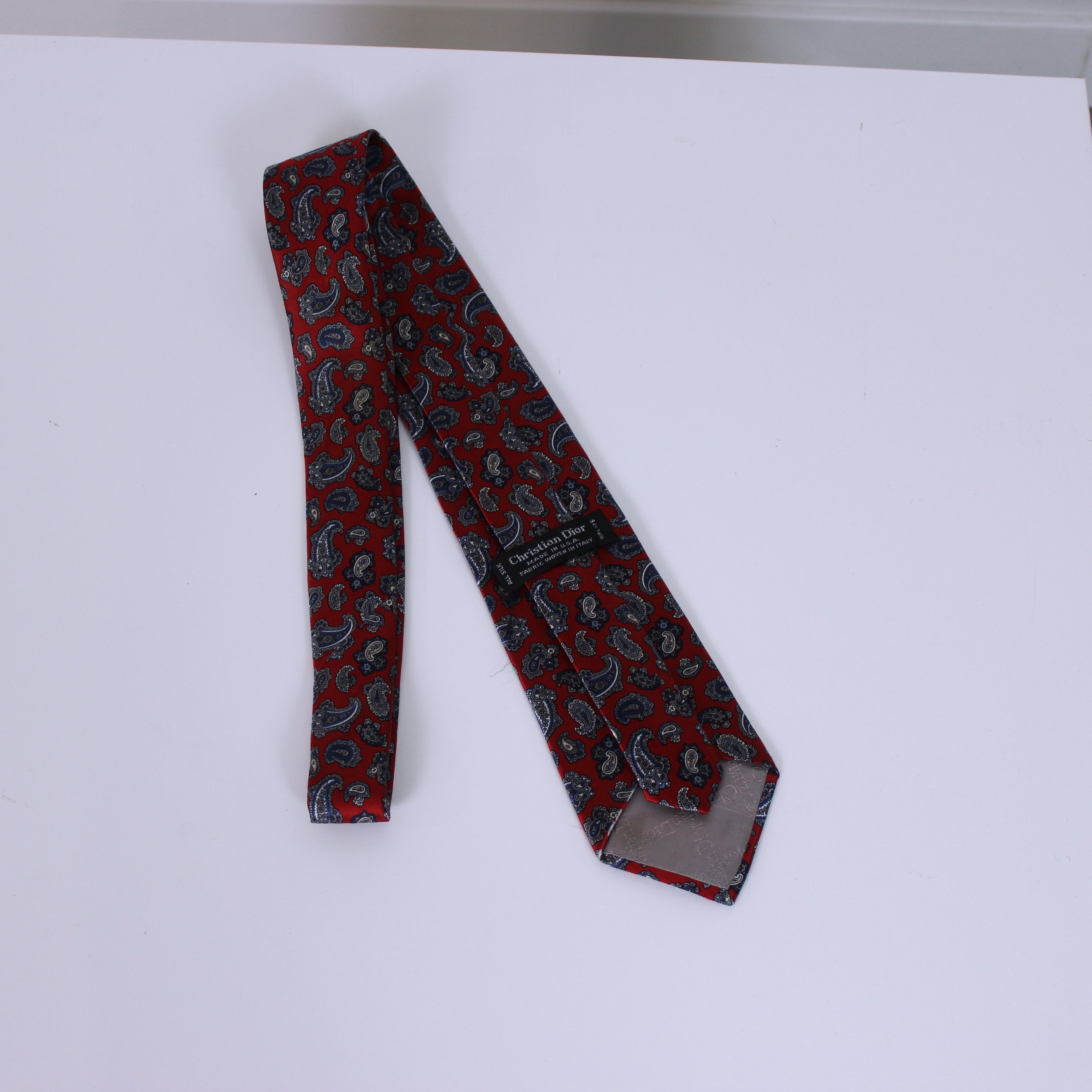Christian Dior Monsieur Christian Dior Monsieur CD Dior ties silk rare Size ONE SIZE - 3 Thumbnail