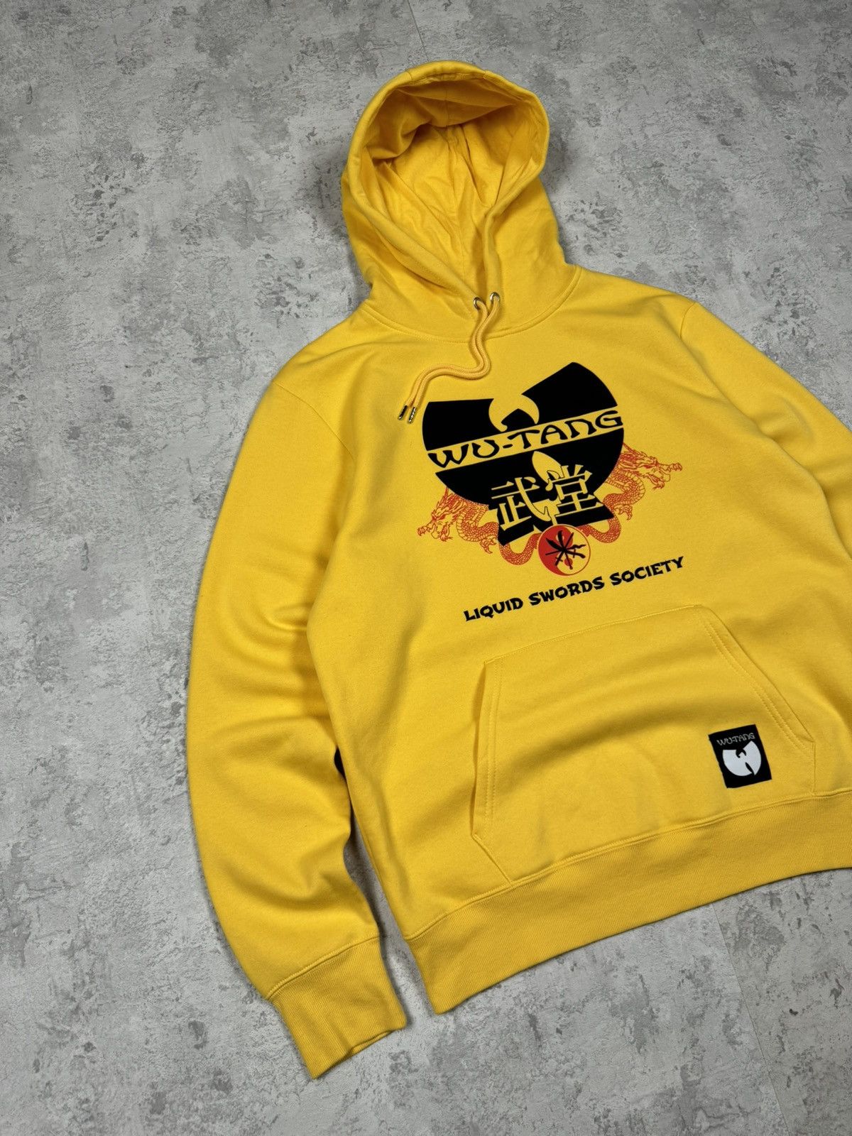 Wu-Tang Clan Wu Tang Wuwear Yellow Hoodie Big Logo Size XL Size US XL / EU 56 / 4 - 2 Thumbnail