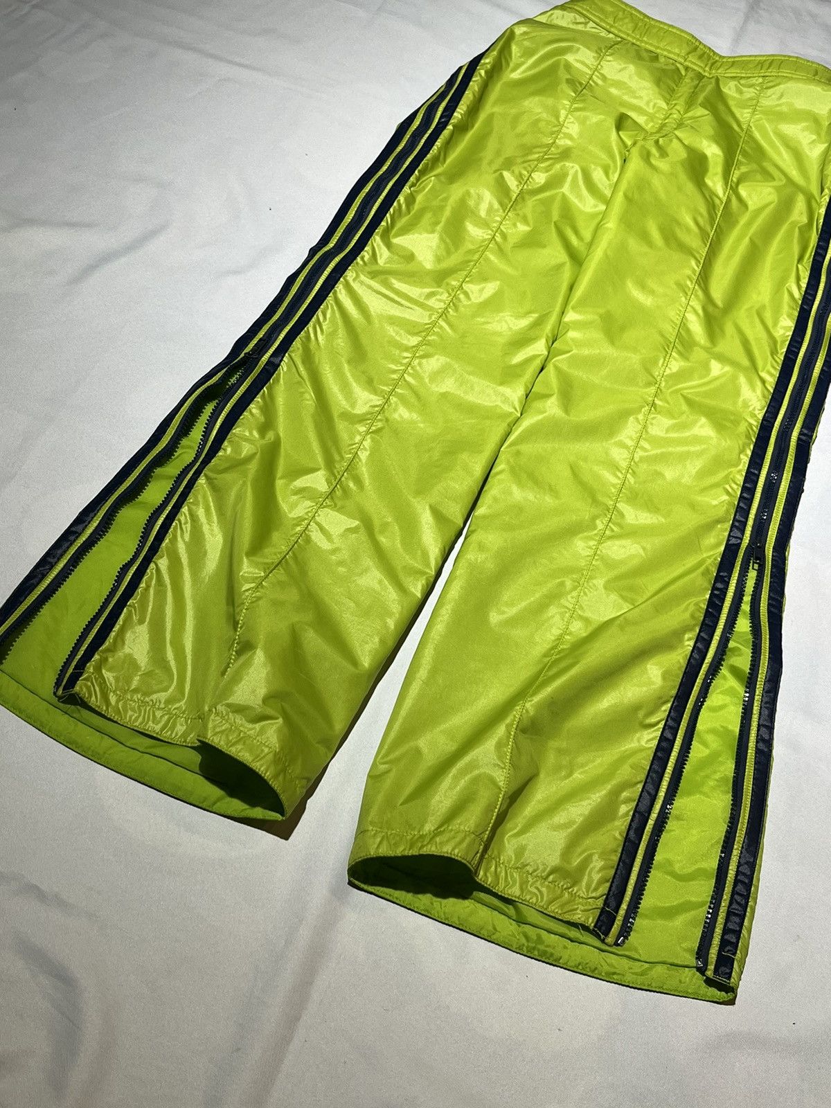 Adidas × Vintage Vintage Adidas Side Zipper Up Green Track Pant Size US 26 / EU 42 - 5 Thumbnail