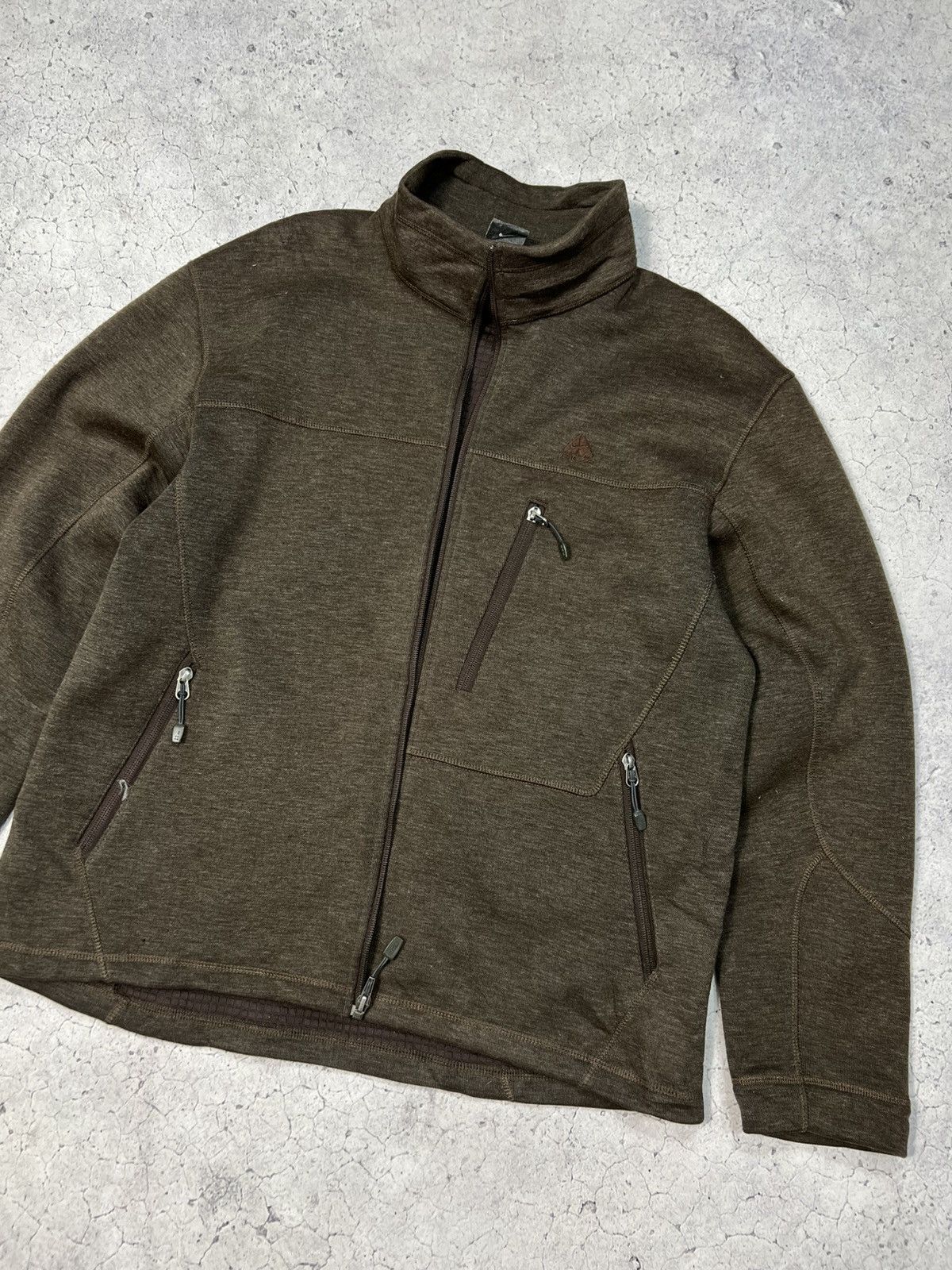 Nike ACG Vintage Nike ACG Softshell Brown Jacket Size US L / EU 52-54 / 3 - 6 Thumbnail