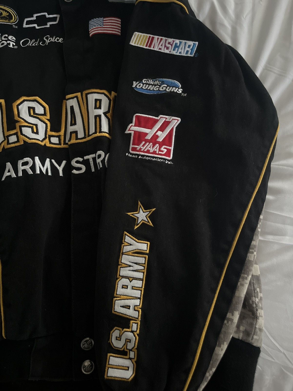 NASCAR Nascar x U.S Army Racer Jacket Size US S / EU 44-46 / 1 - 2 Thumbnail