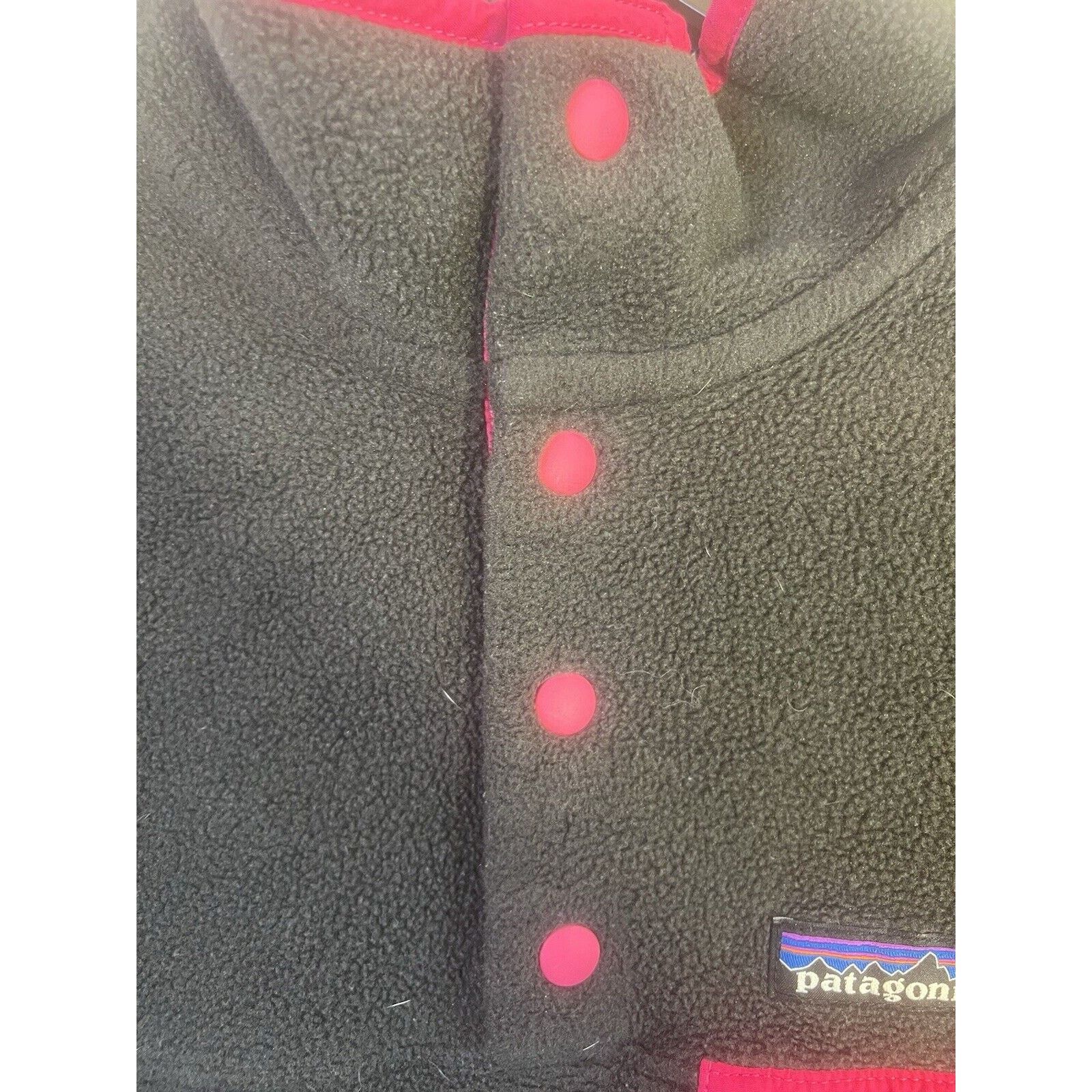 Patagonia Patagonia Synchilla Snap-T Womens Medium Sweater Jacket Pink Size M / US 6-8 / IT 42-44 - 3 Thumbnail