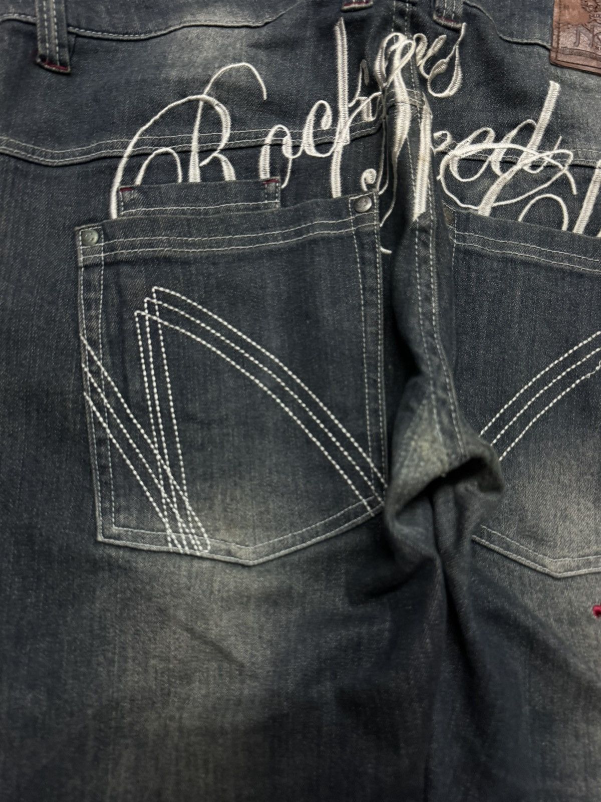 Norton VINTAGE NORTON RUSTY MUDWASH SLIM BACK LOGO EMBROIDERY JEAN Size US 36 / EU 52 - 13 Thumbnail